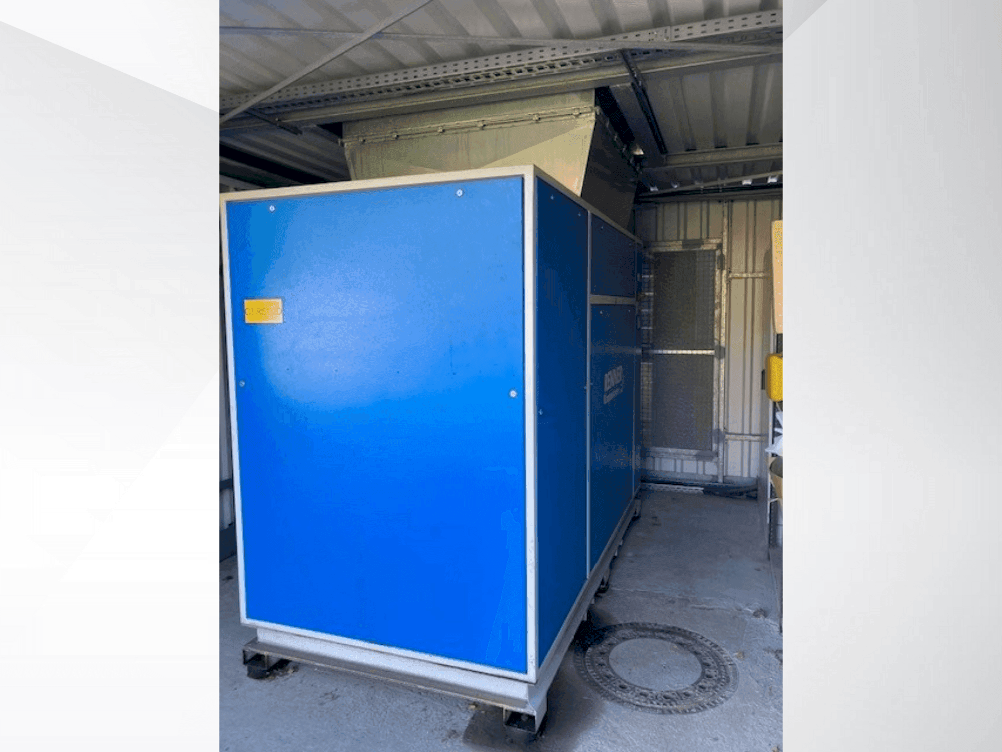 A RENNER RS132D  gép elölnézete