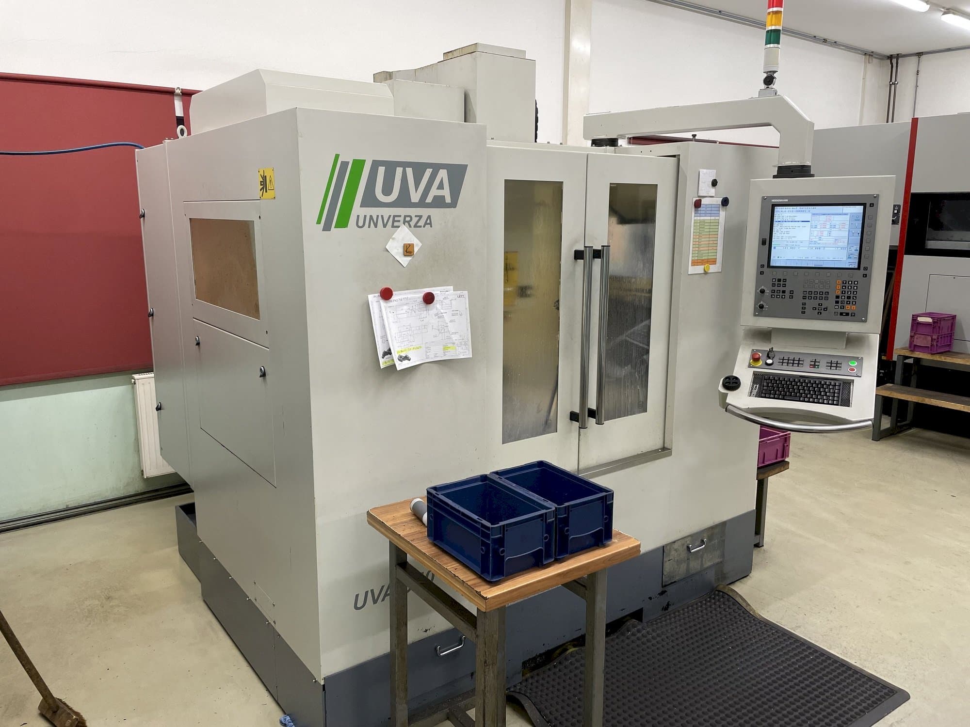 A  HOMMEL UNVERZAGT UVA 550 Plus  gép elölnézete