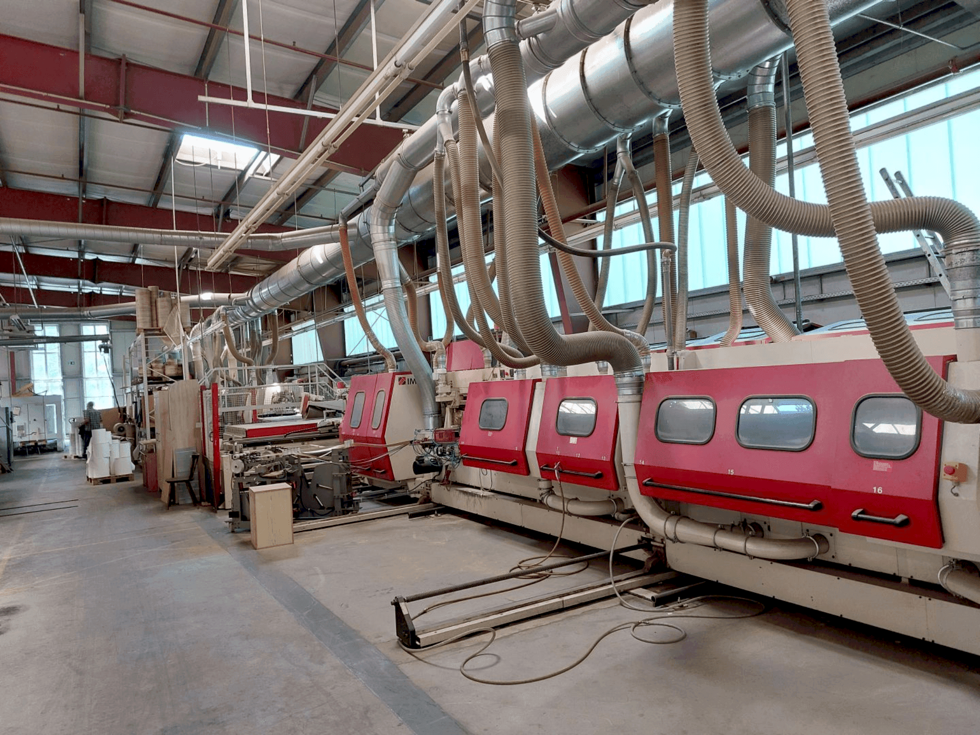 A IMA COMBIMA / K/ II/ R75 / 1075 / V / R3  gép elölnézete