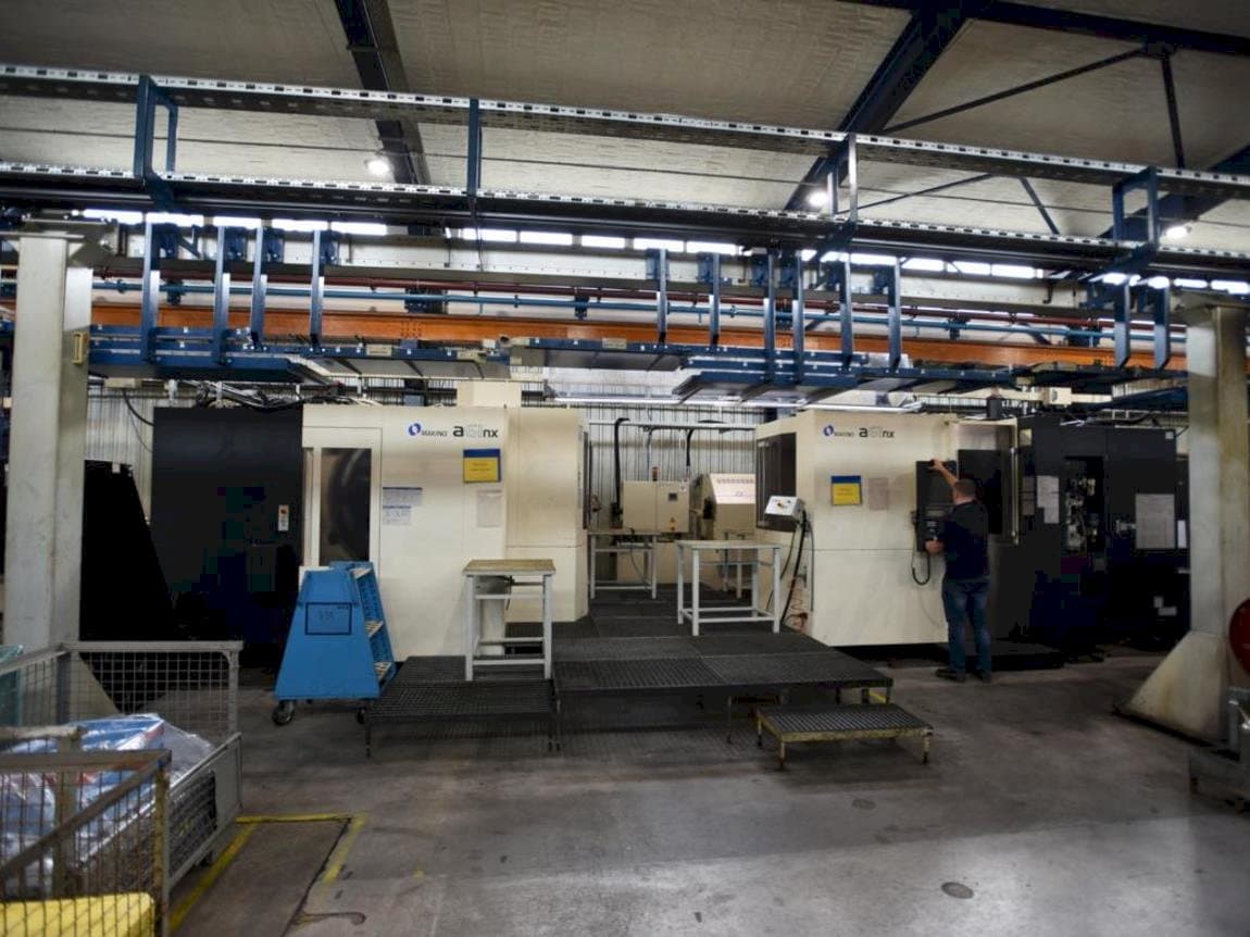 A Makino a61nx Pro 6  gép elölnézete