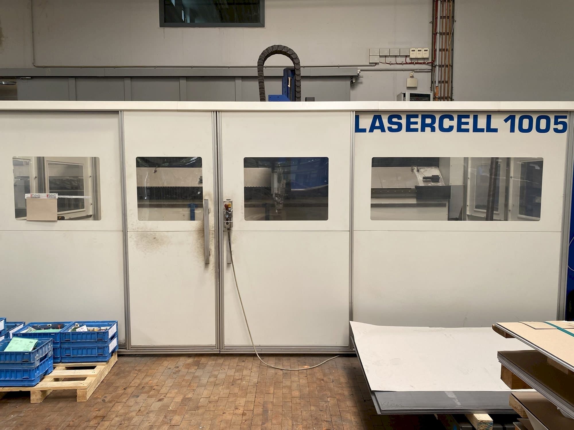 A Trumpf TLC 1005  gép elölnézete