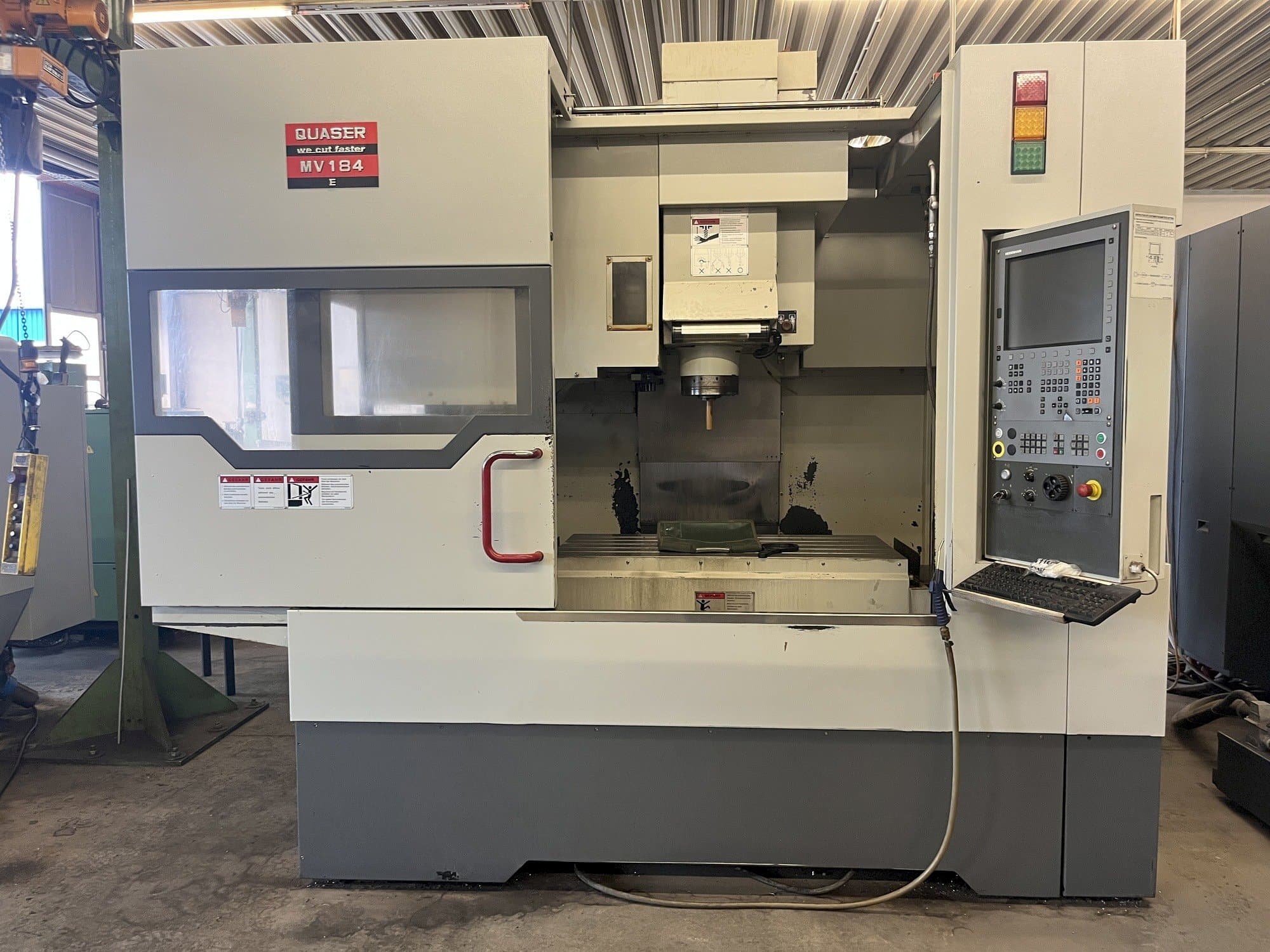 A Quaser MV 184E  gép elölnézete