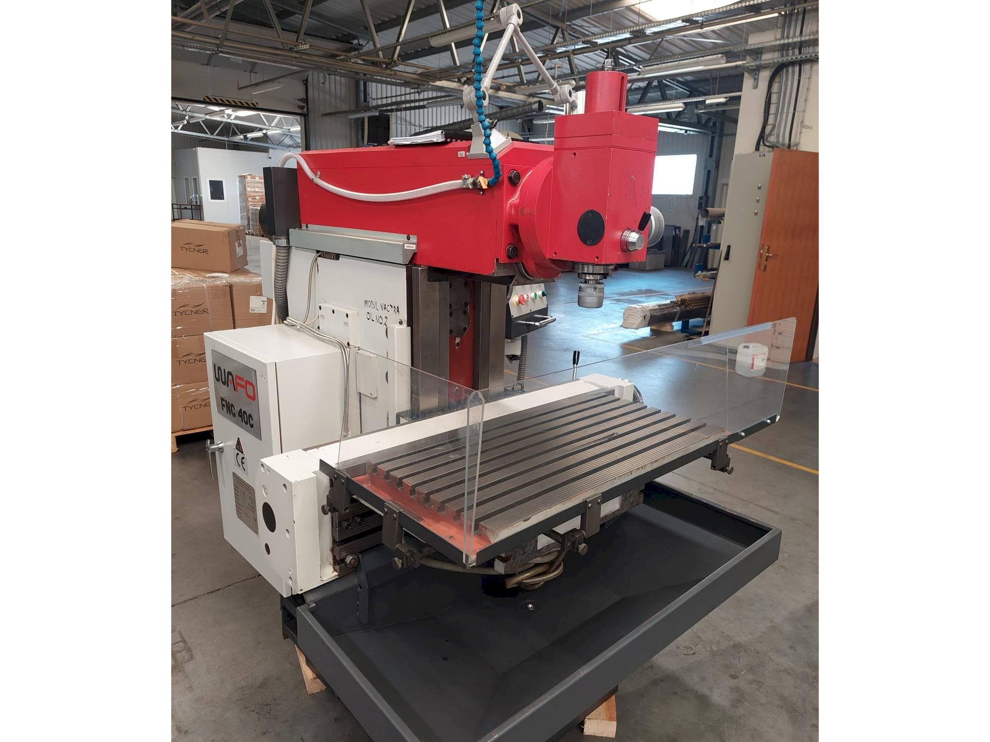 A WAFO FNC 40C  gép elölnézete