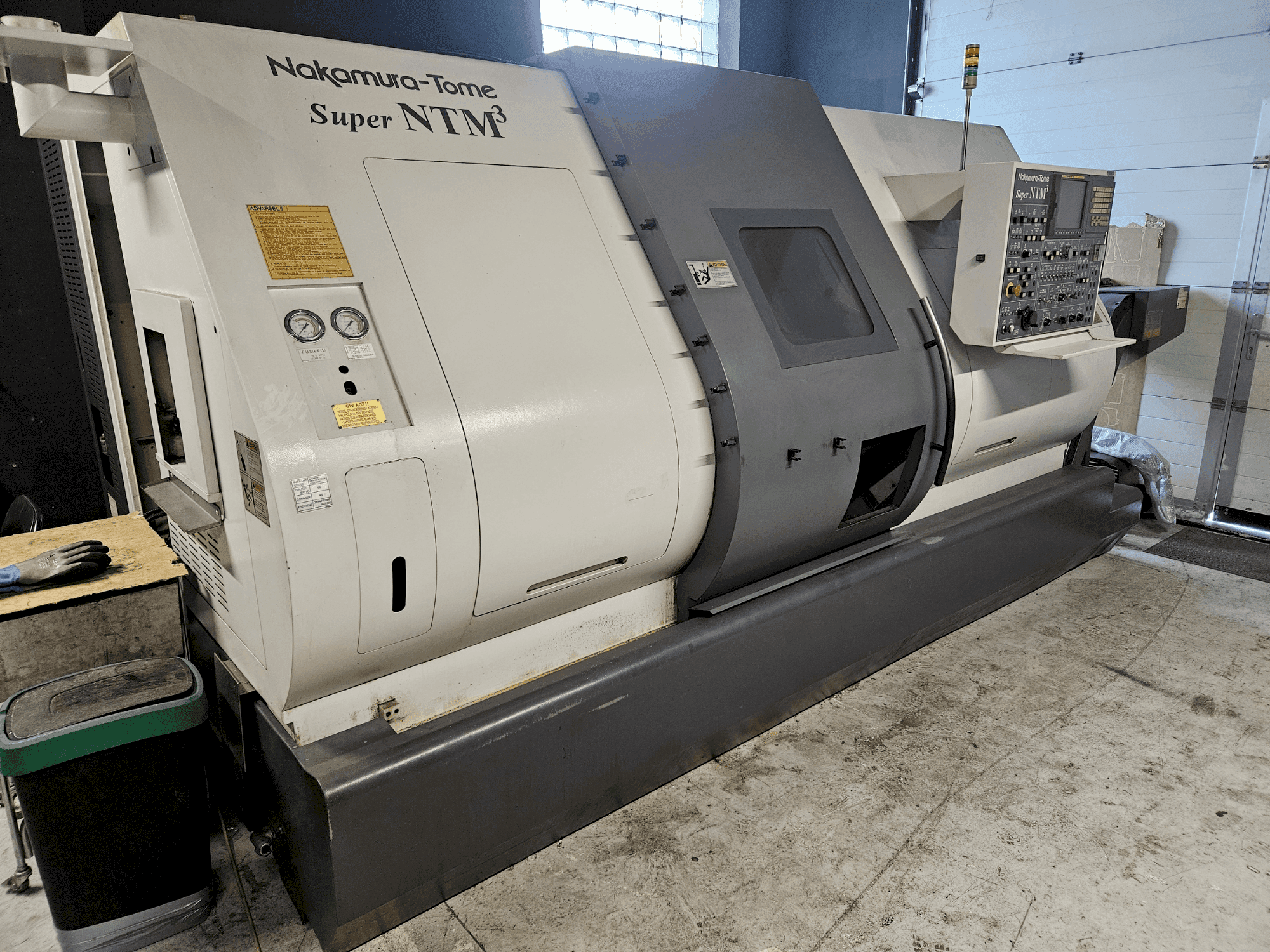 A NAKAMURA-TOME Super NTM3  gép elölnézete