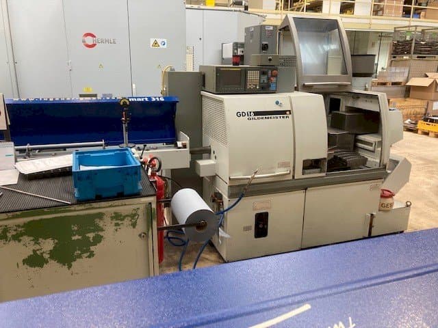 A Gildemeister GD 16  gép elölnézete