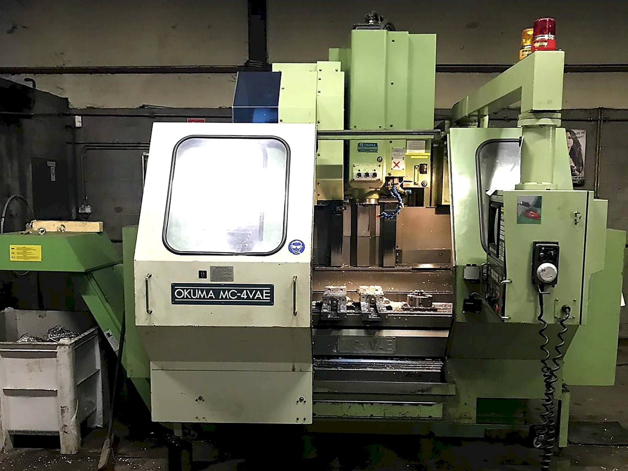 A Okuma MC-4VAE gép elölnézete