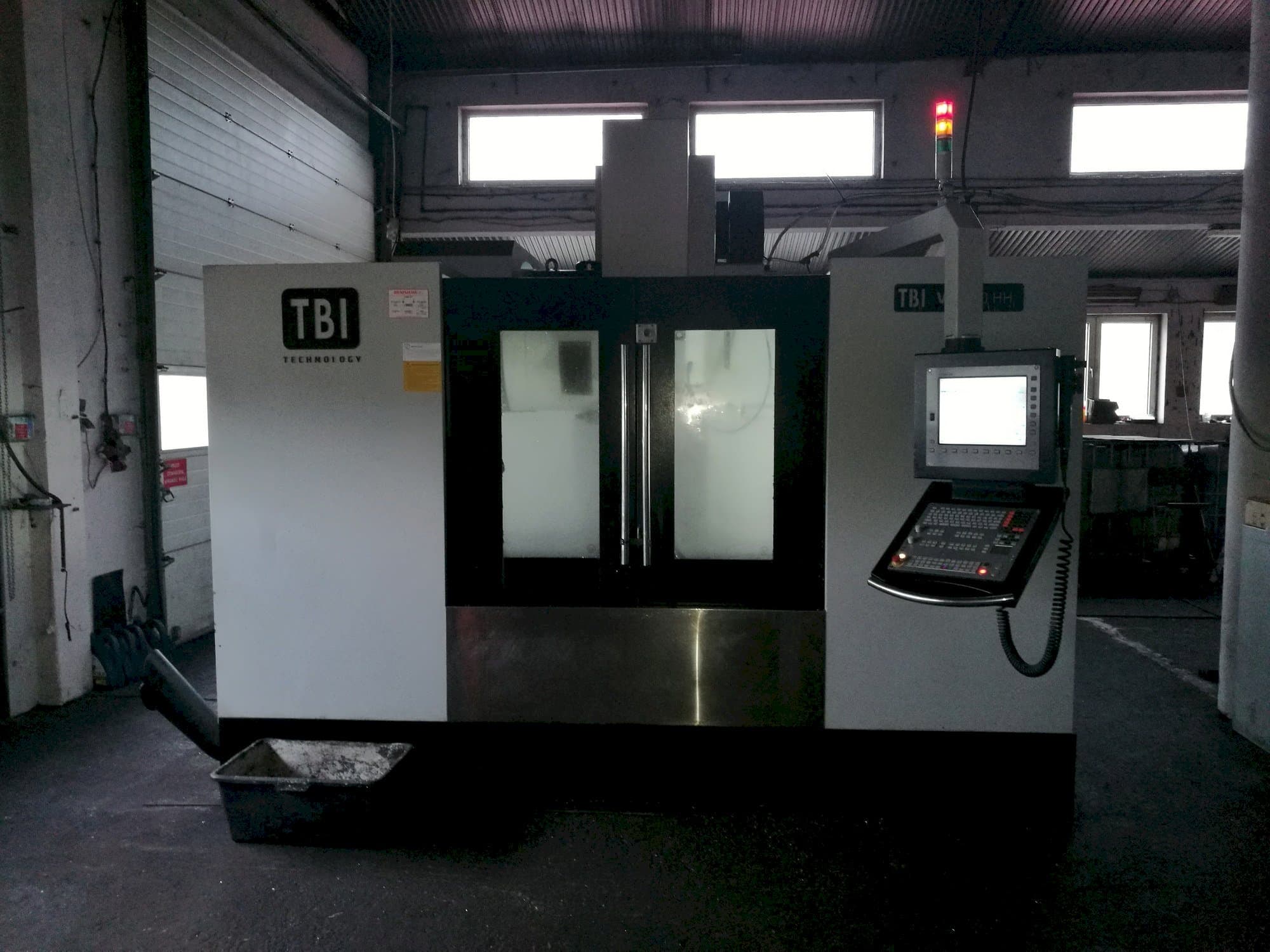 A TBI VC 1270 HH  gép elölnézete