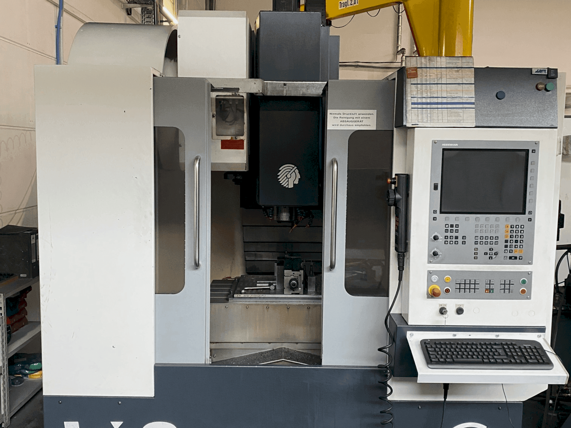 A Huron VX8  gép elölnézete