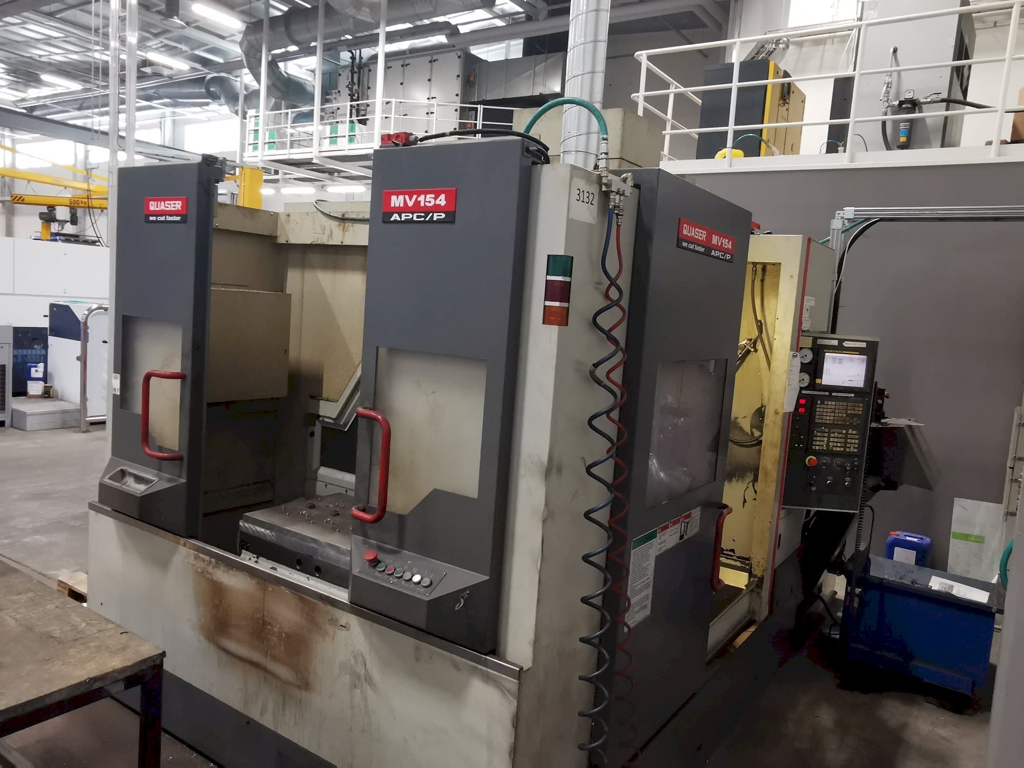 A Quaser MV154APC/P12  gép elölnézete