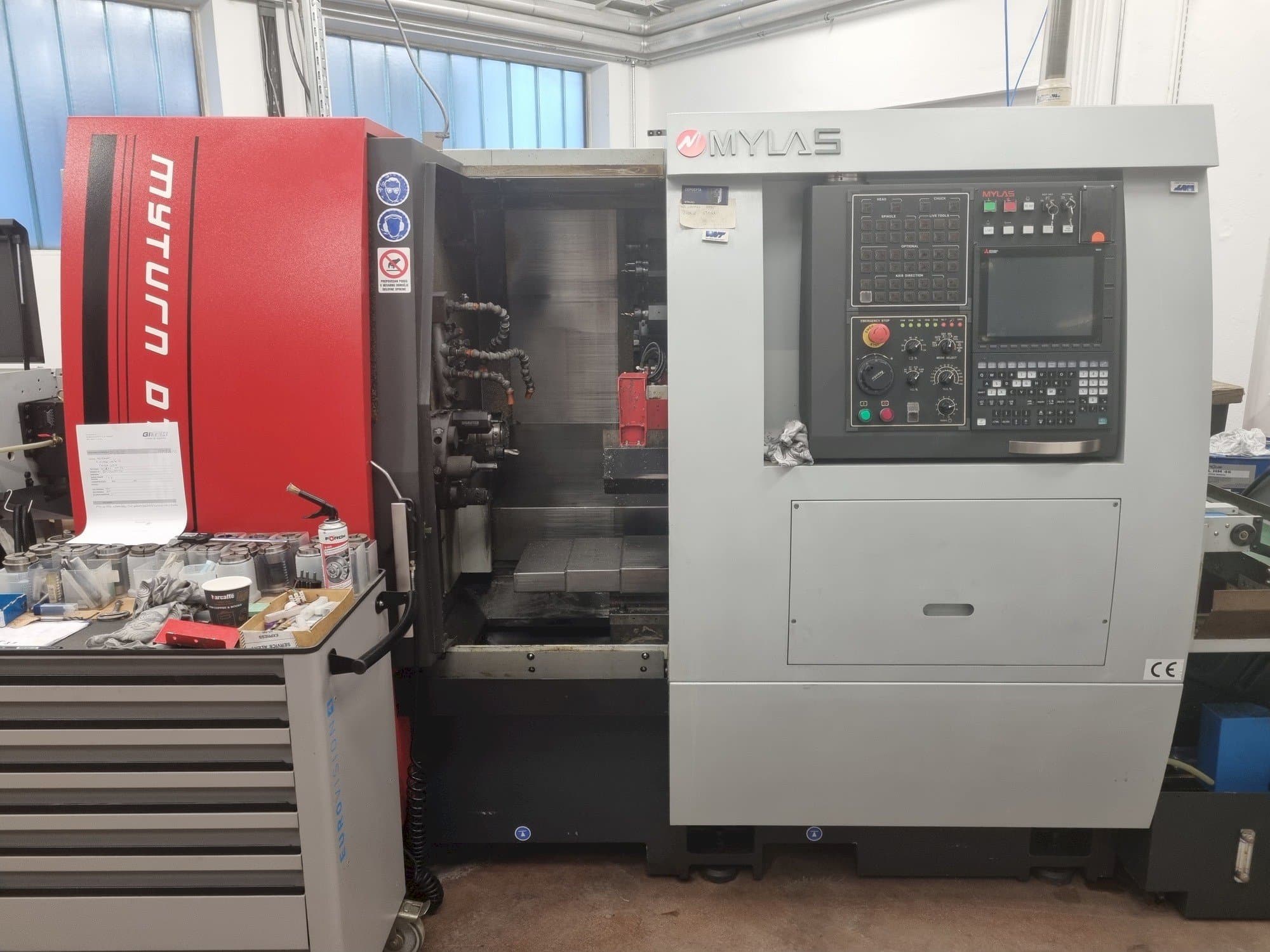 A MYLAS DT52  gép elölnézete