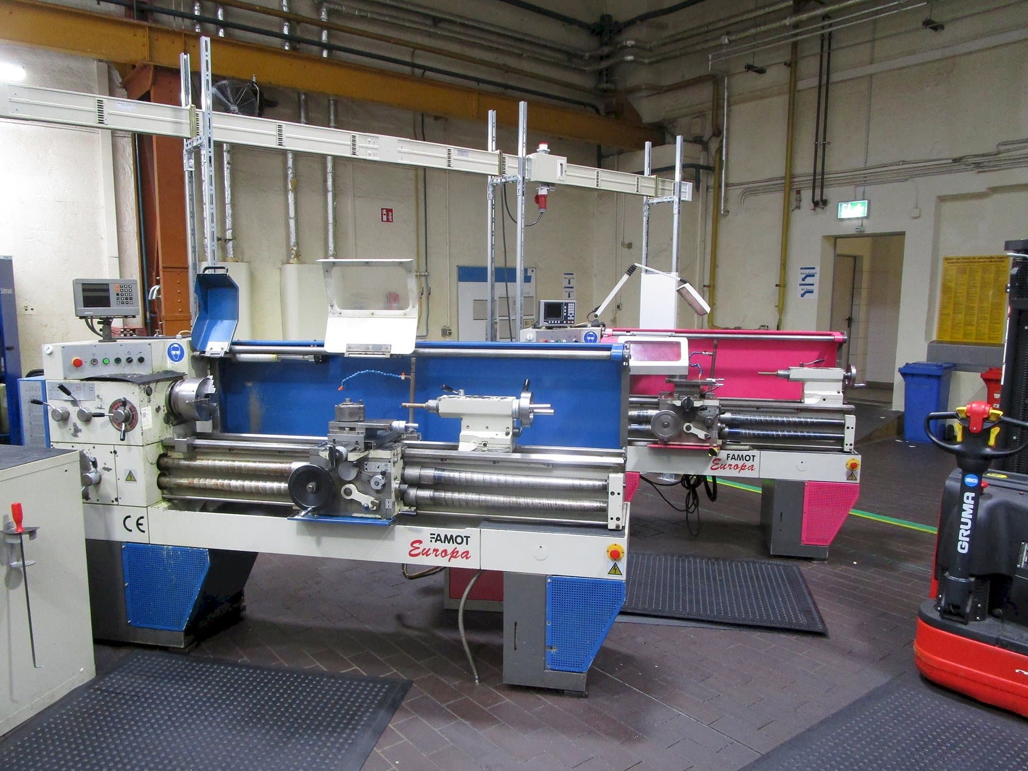 A FAMOT EUROPA  gép elölnézete