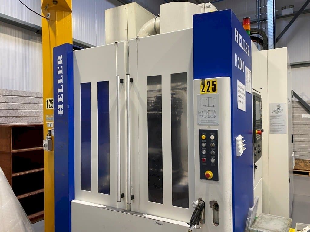 A HELLER H 2000  gép elölnézete