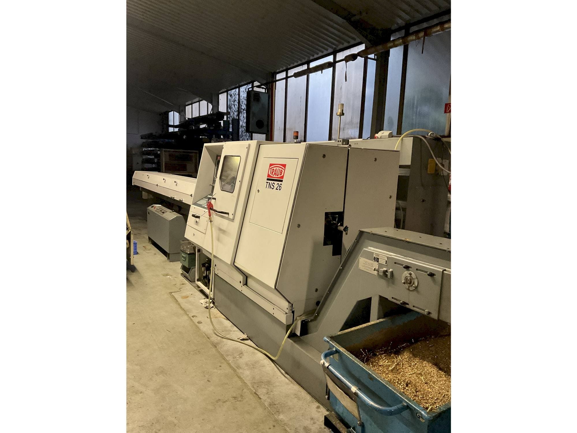 A TRAUB TNS 26 DGY  gép elölnézete