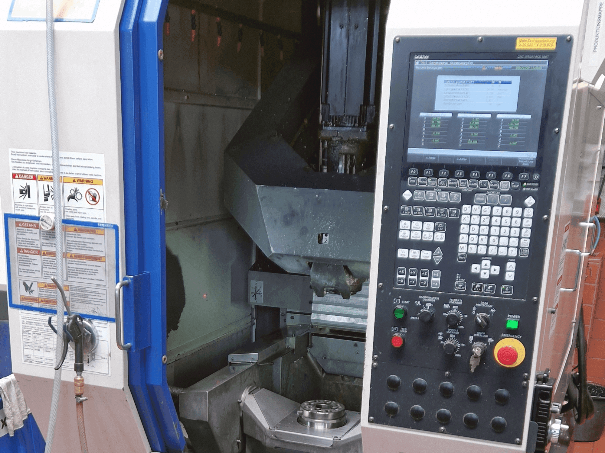 A Brother Speedio M140x1  gép elölnézete