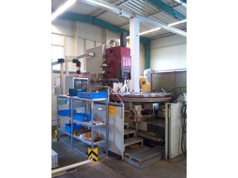 A STAMA MC 430- GÜ  gép elölnézete