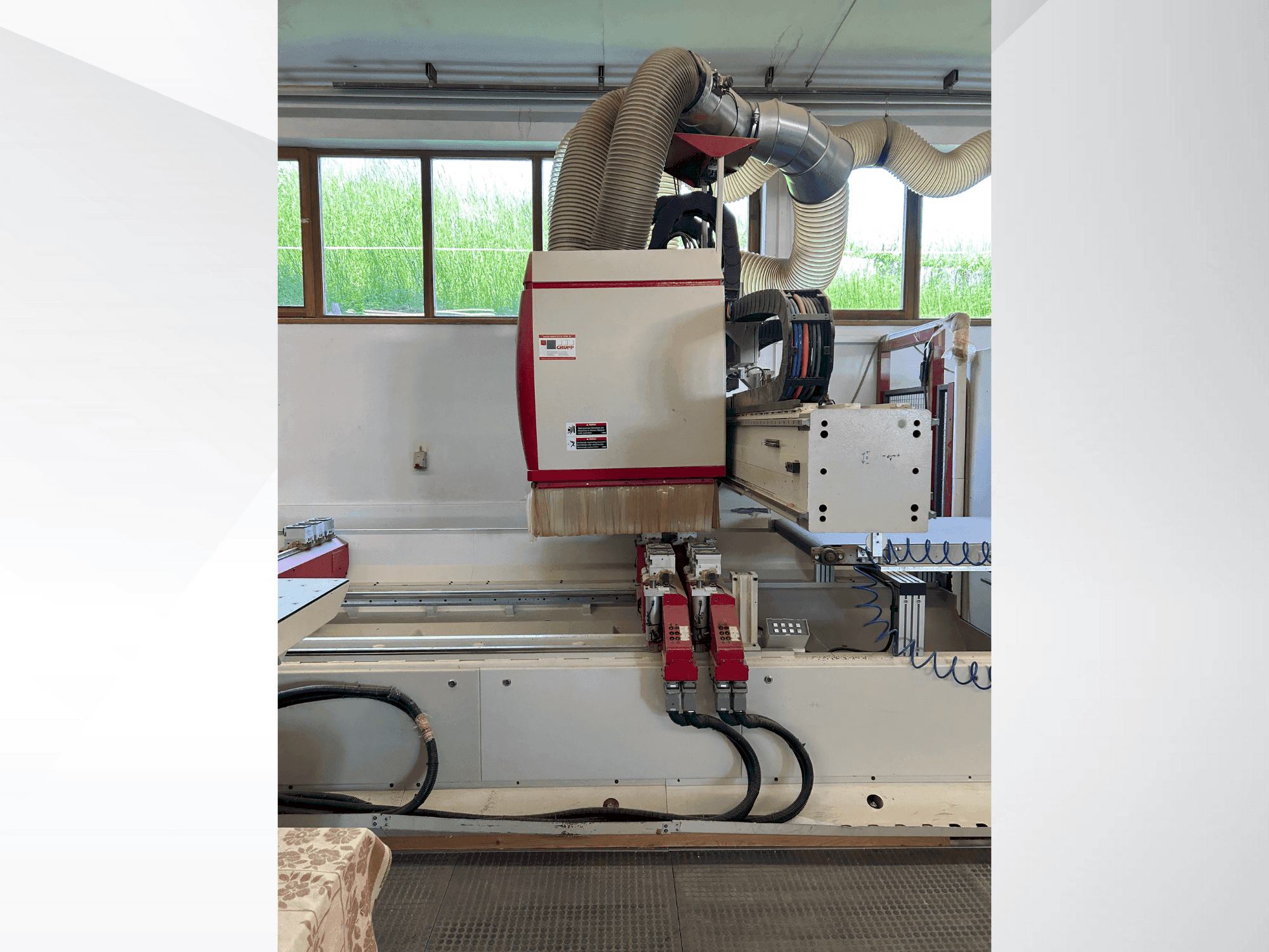 A IMA BIMA CUT 120/240  gép elölnézete