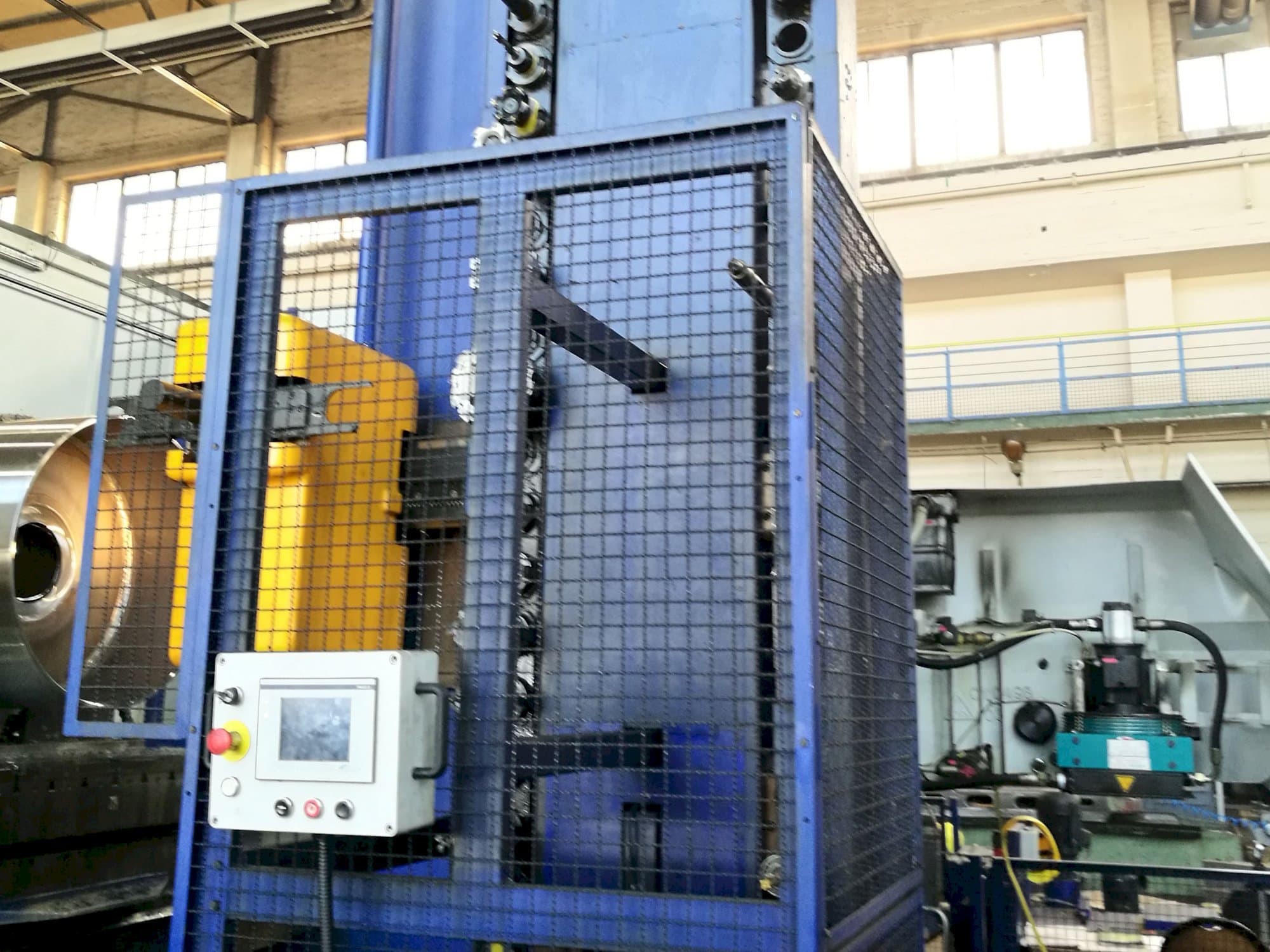 A TOS WHN 130 MC  gép részlete