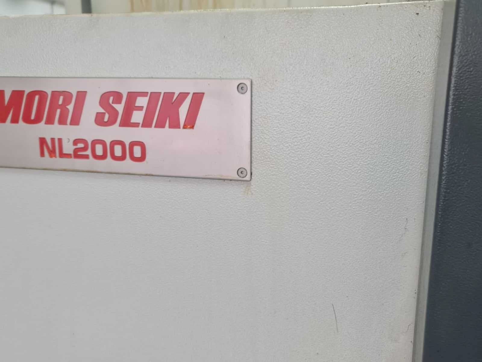 A DMG Mori Seiki NL2000Y  gép elölnézete