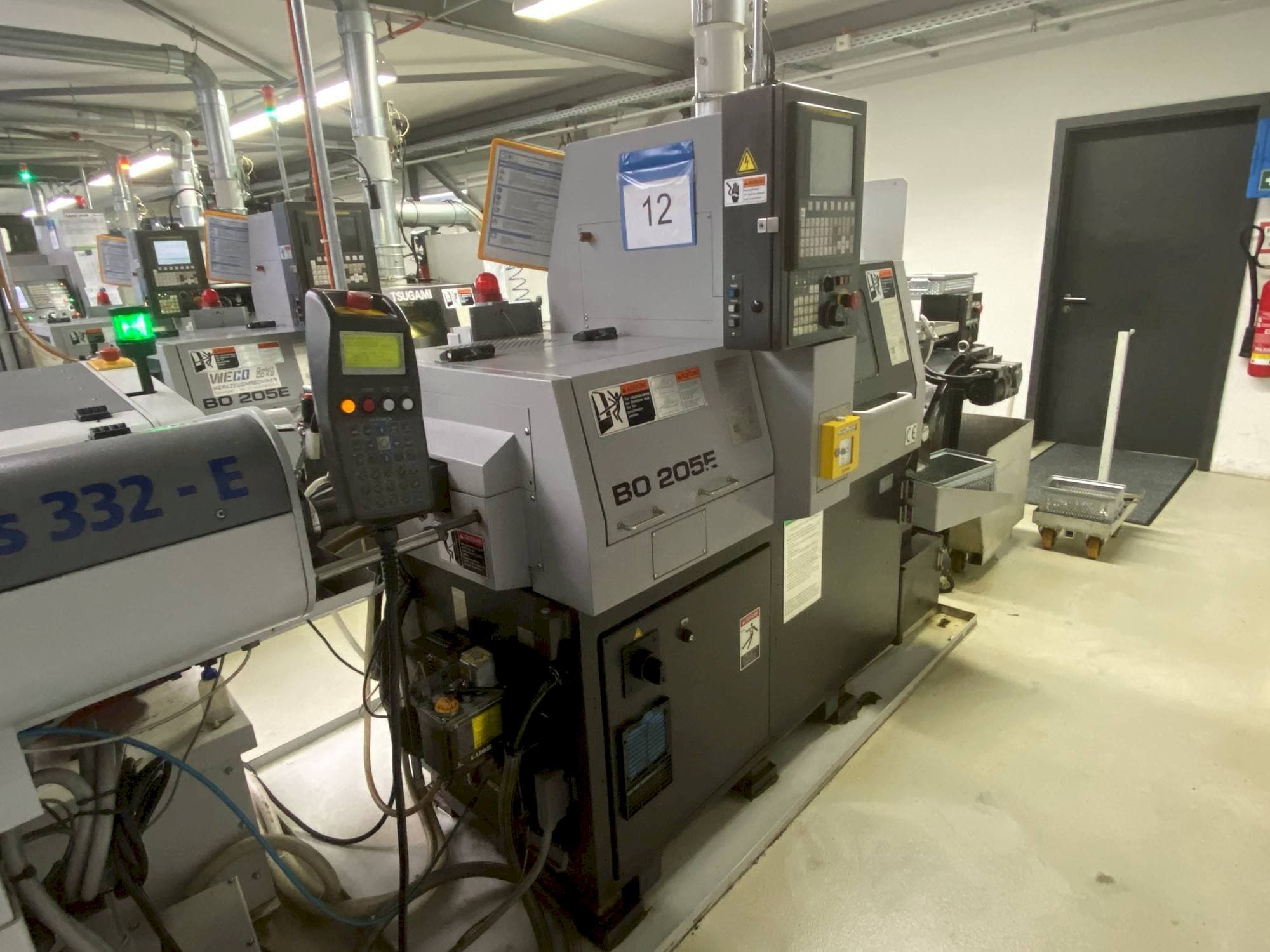 A TSUGAMI Bo205 Eii  gép elölnézete