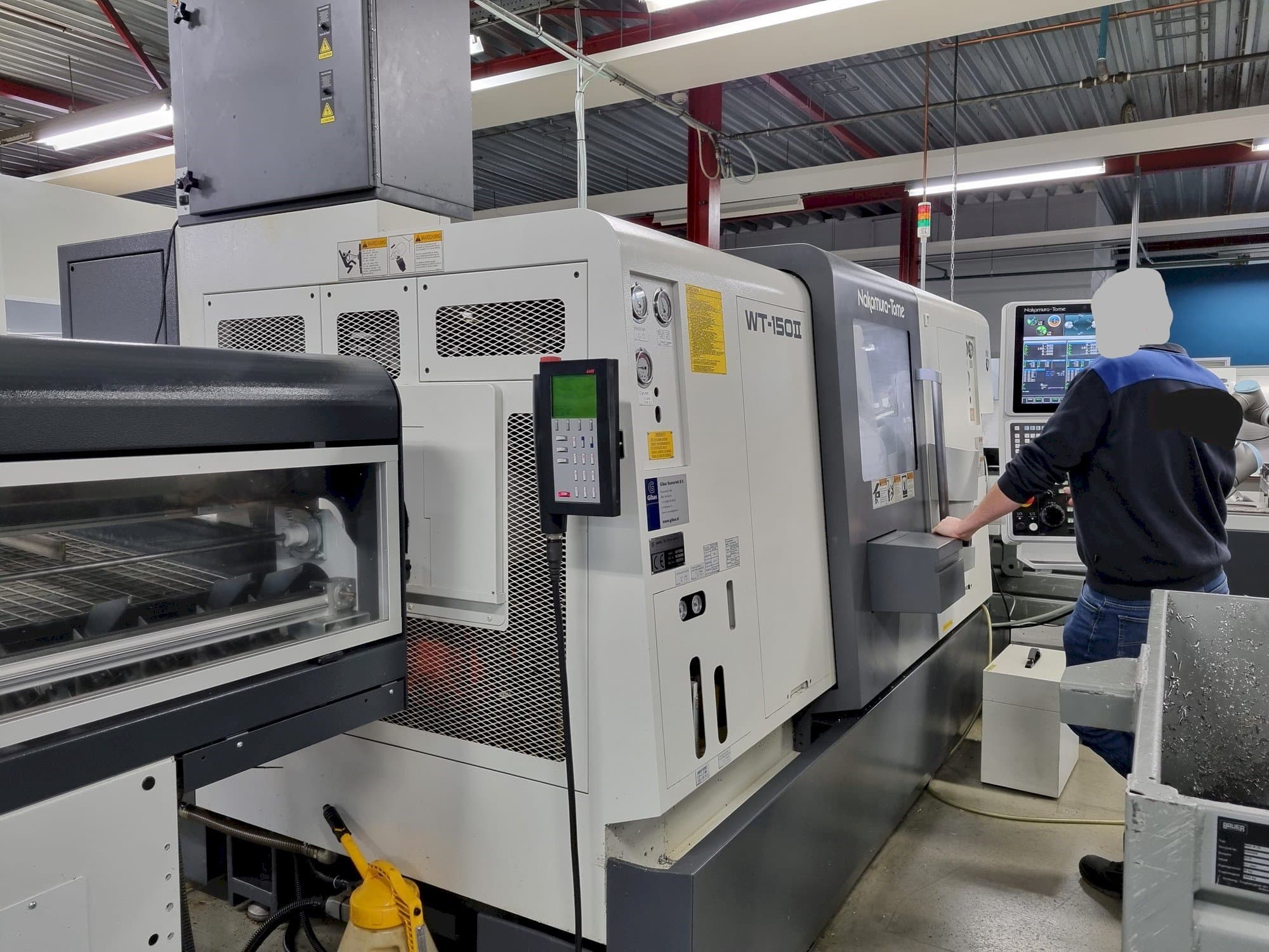 A NAKAMURA-TOME WT-150II  gép elölnézete