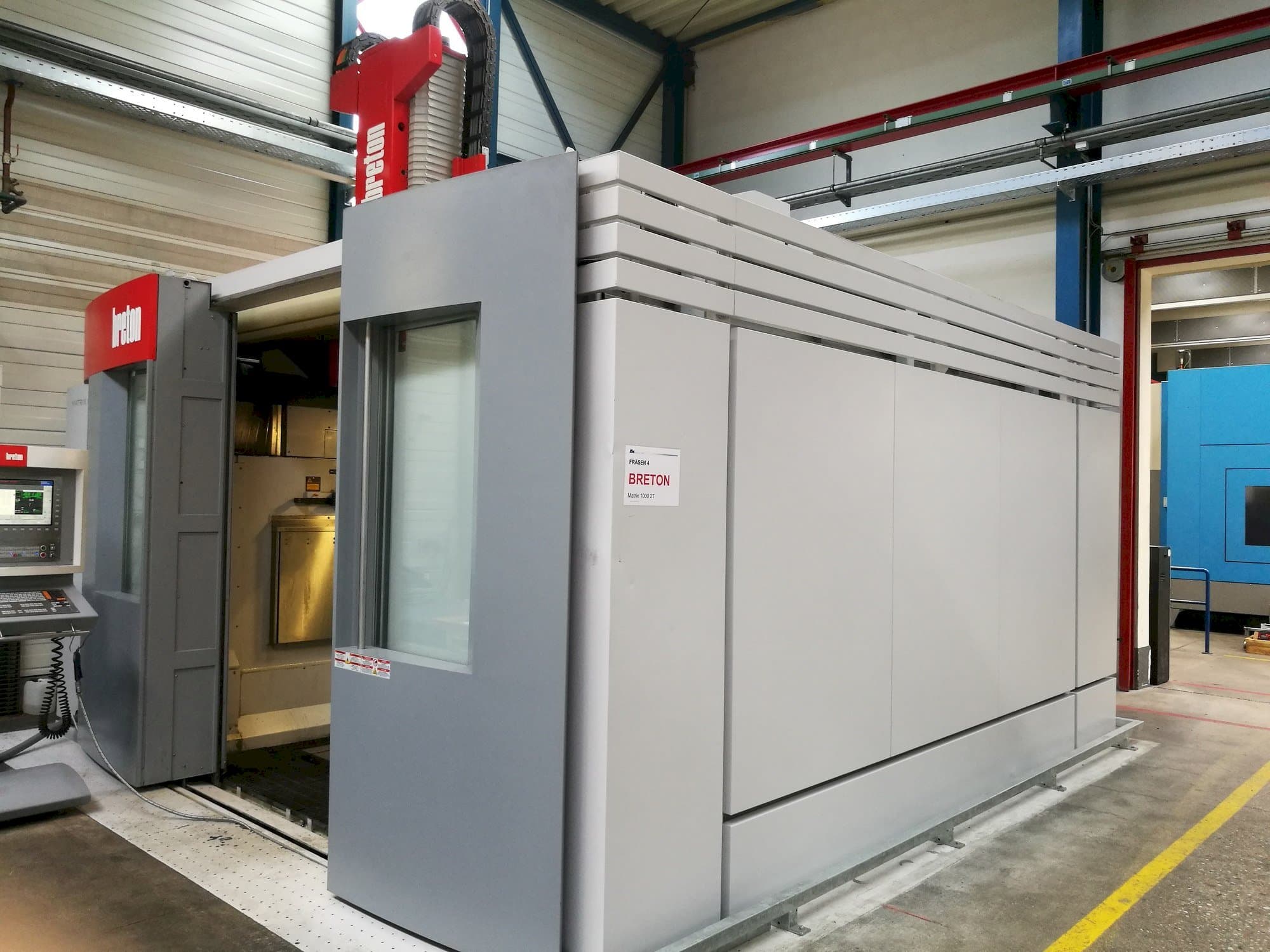 A Breton Matrix 1000 2T DY  gép elölnézete