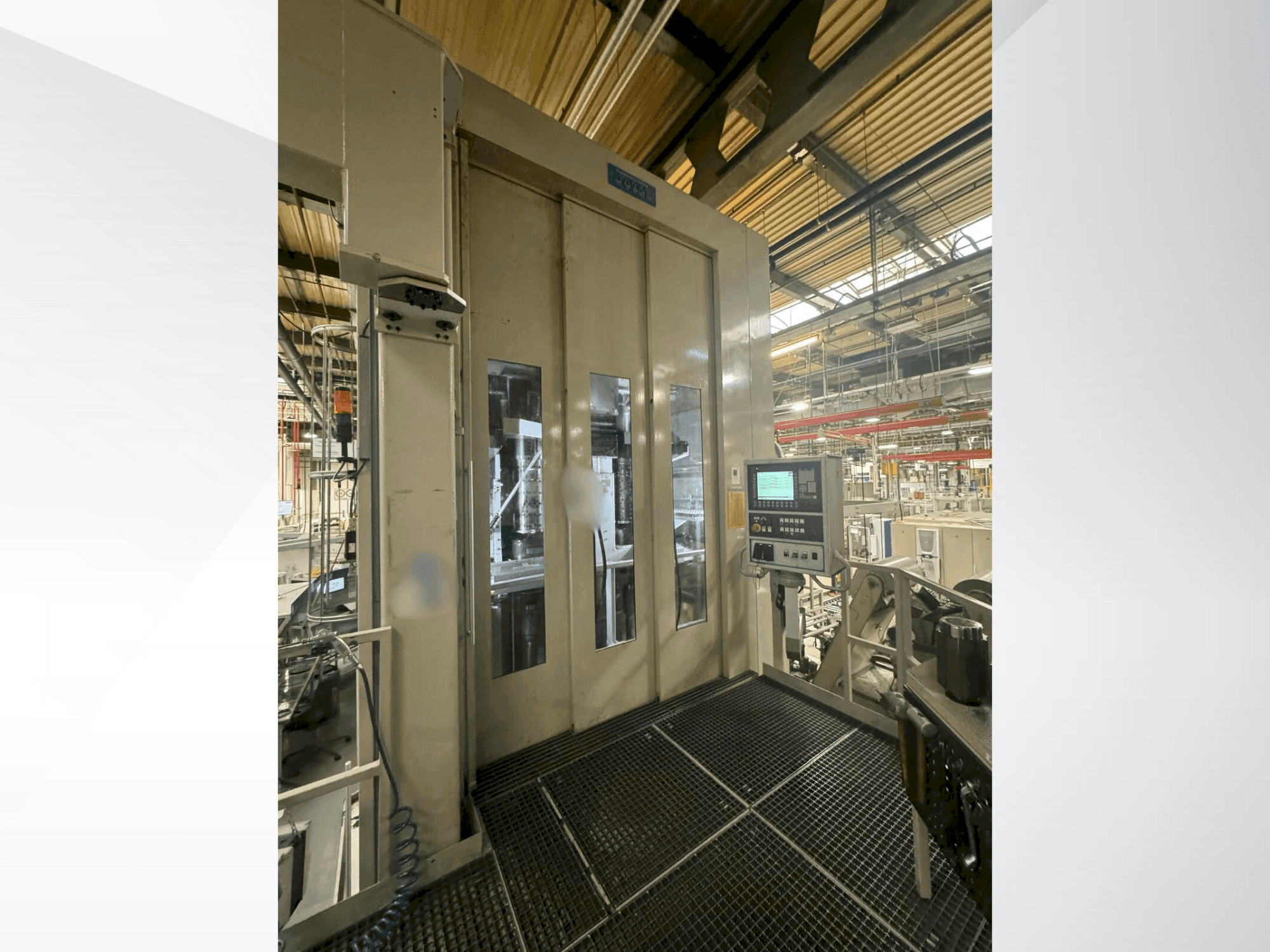 A FORST RTSA 32x1600x630  gép elölnézete