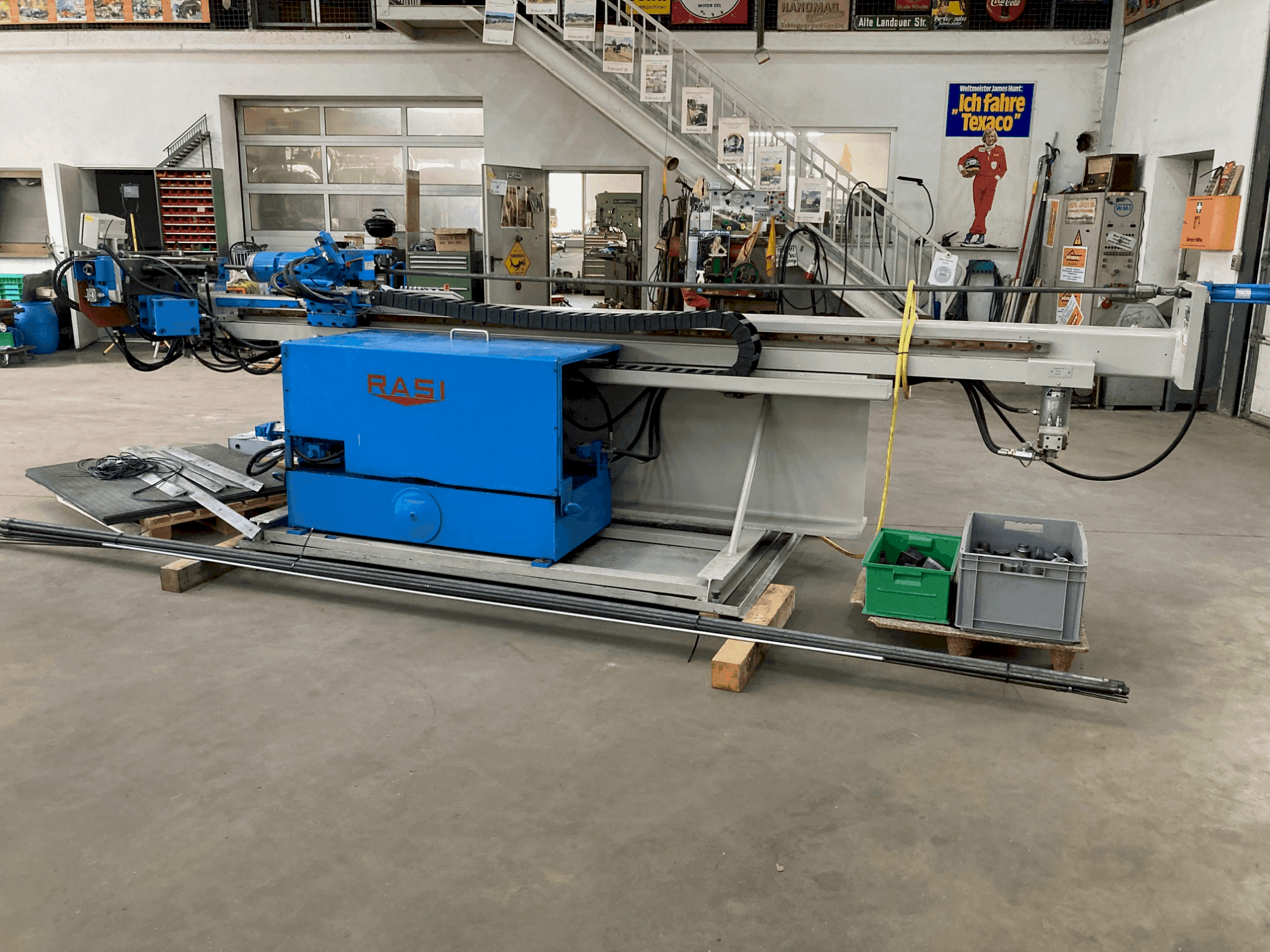 A Rasi S80.2 V3  gép elölnézete