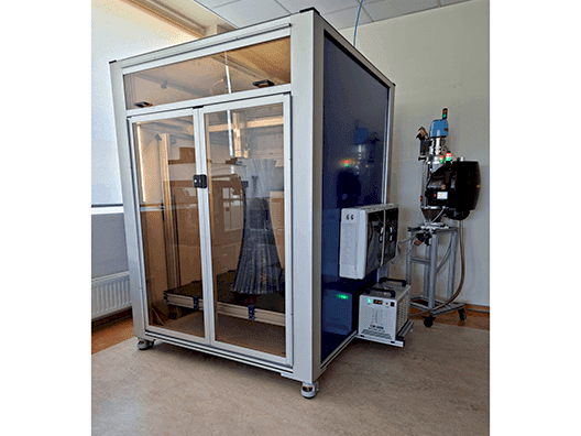 A Terracubed T1000  gép elölnézete