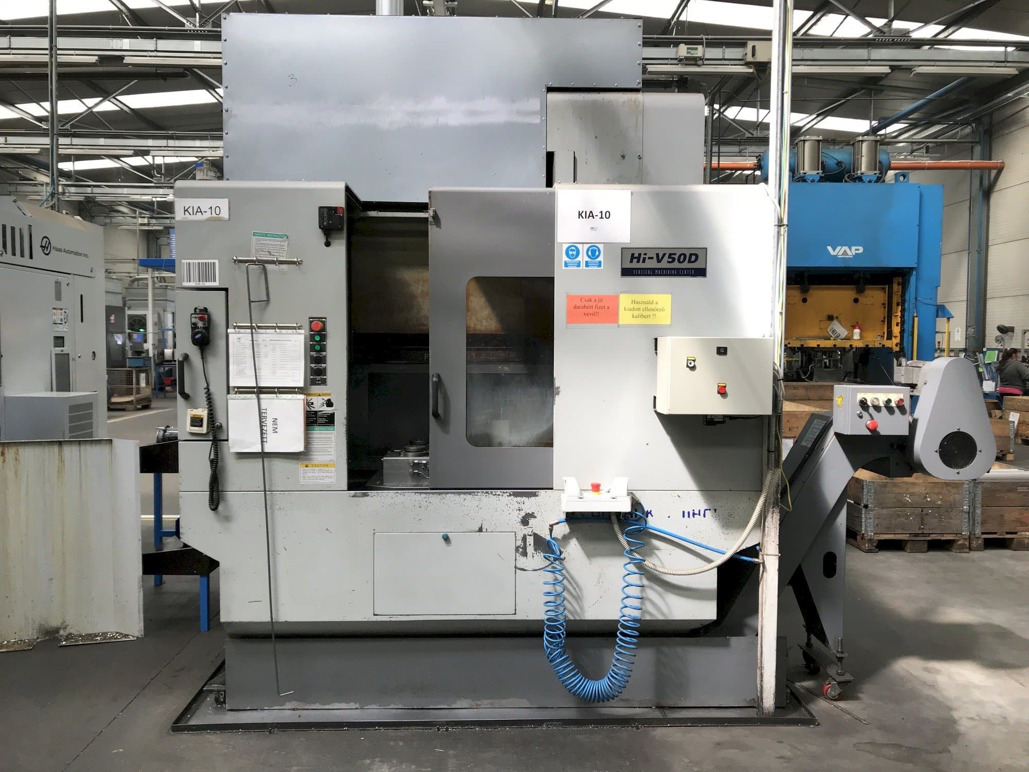 A Hyundai Kia Hi V50D  gép elölnézete