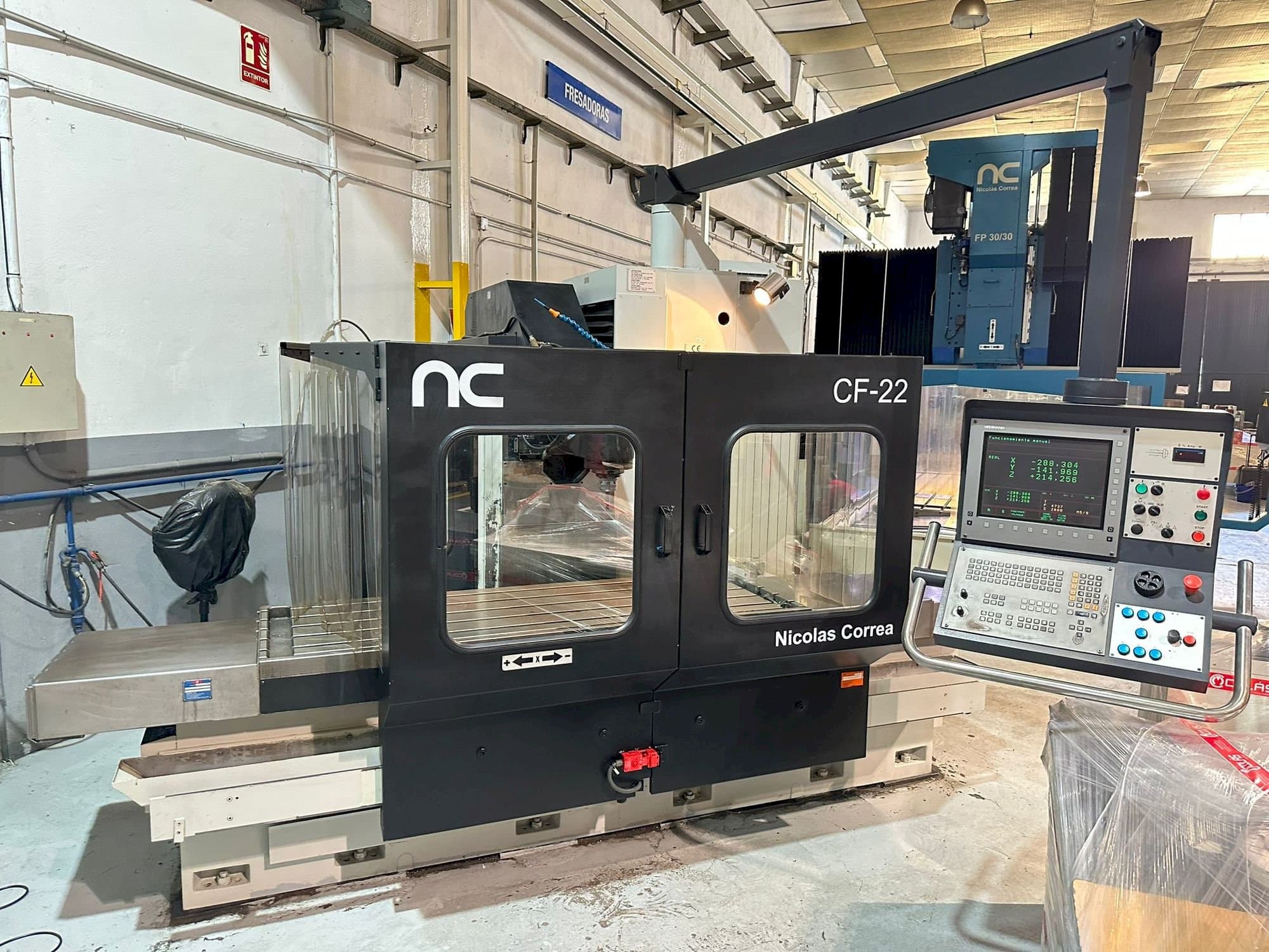 A Nicolas Correa CF22/20  gép elölnézete