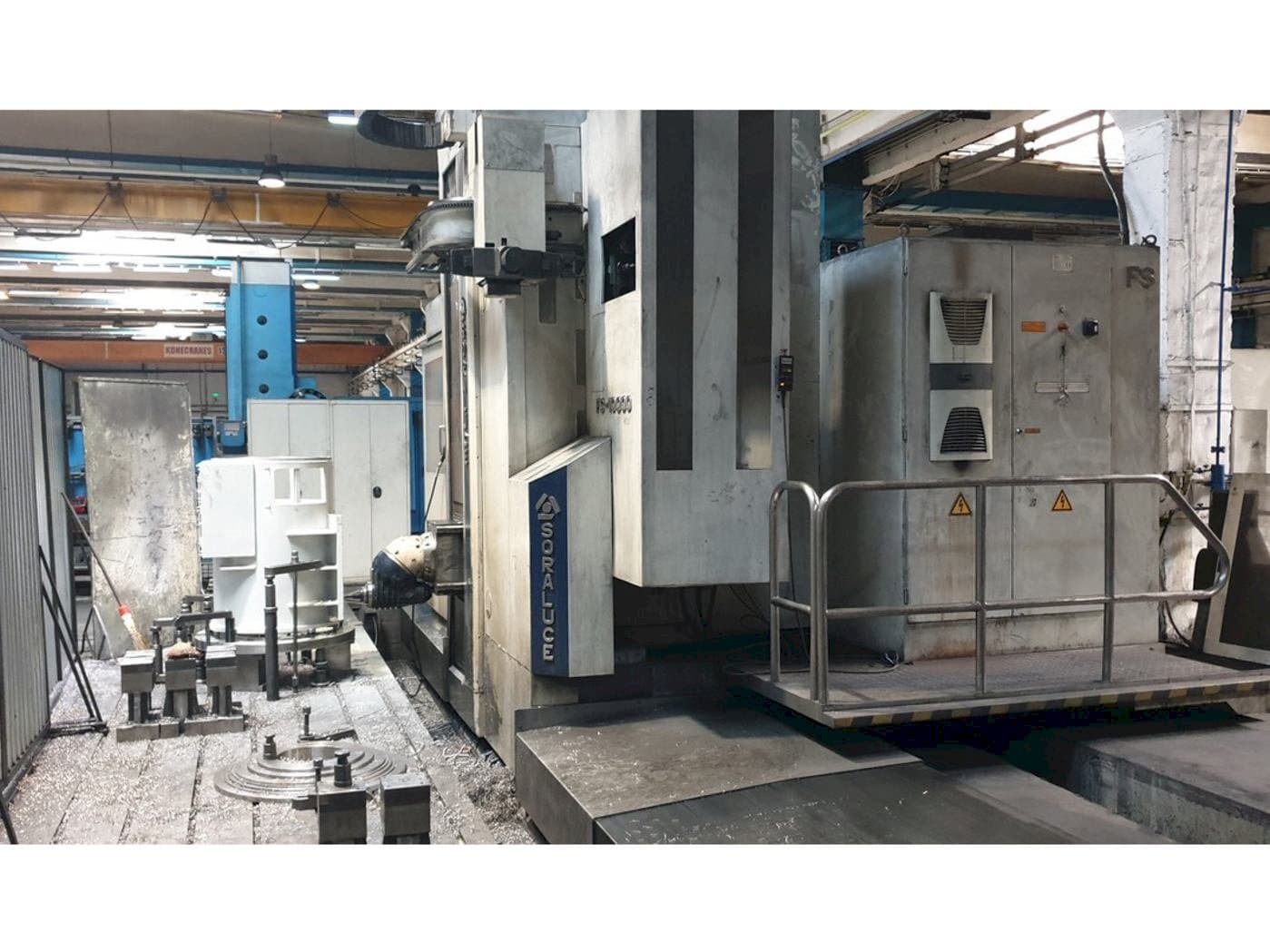 A Soraluce FS-10000  gép elölnézete