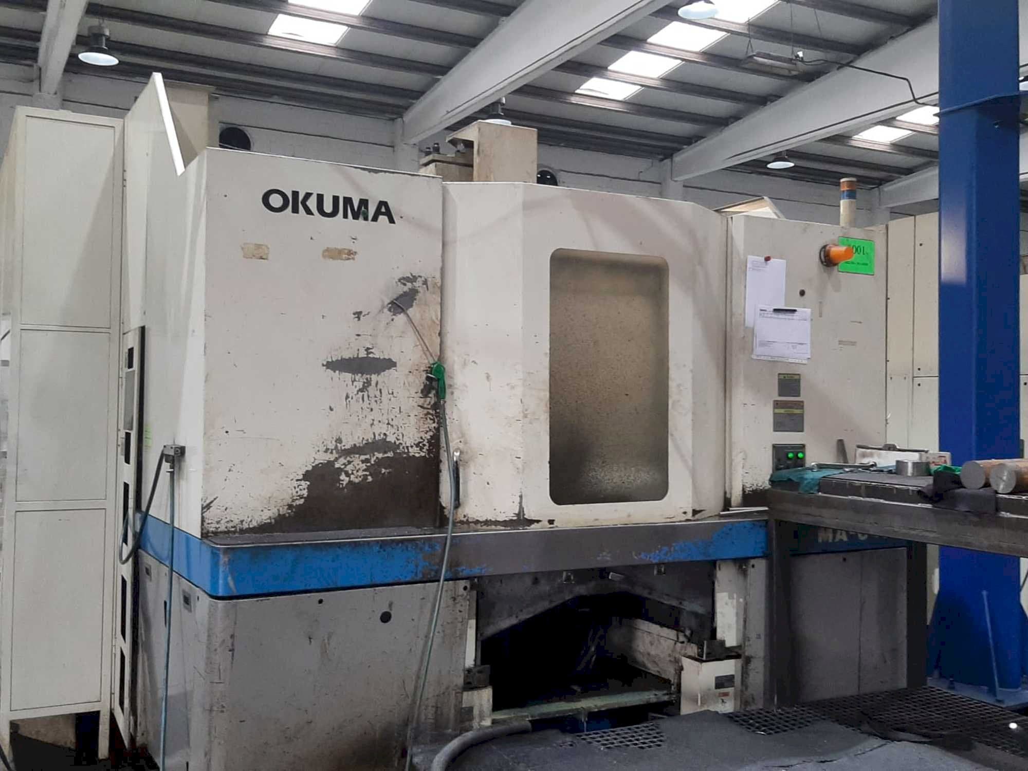 A Okuma MA-60HB  gép elölnézete