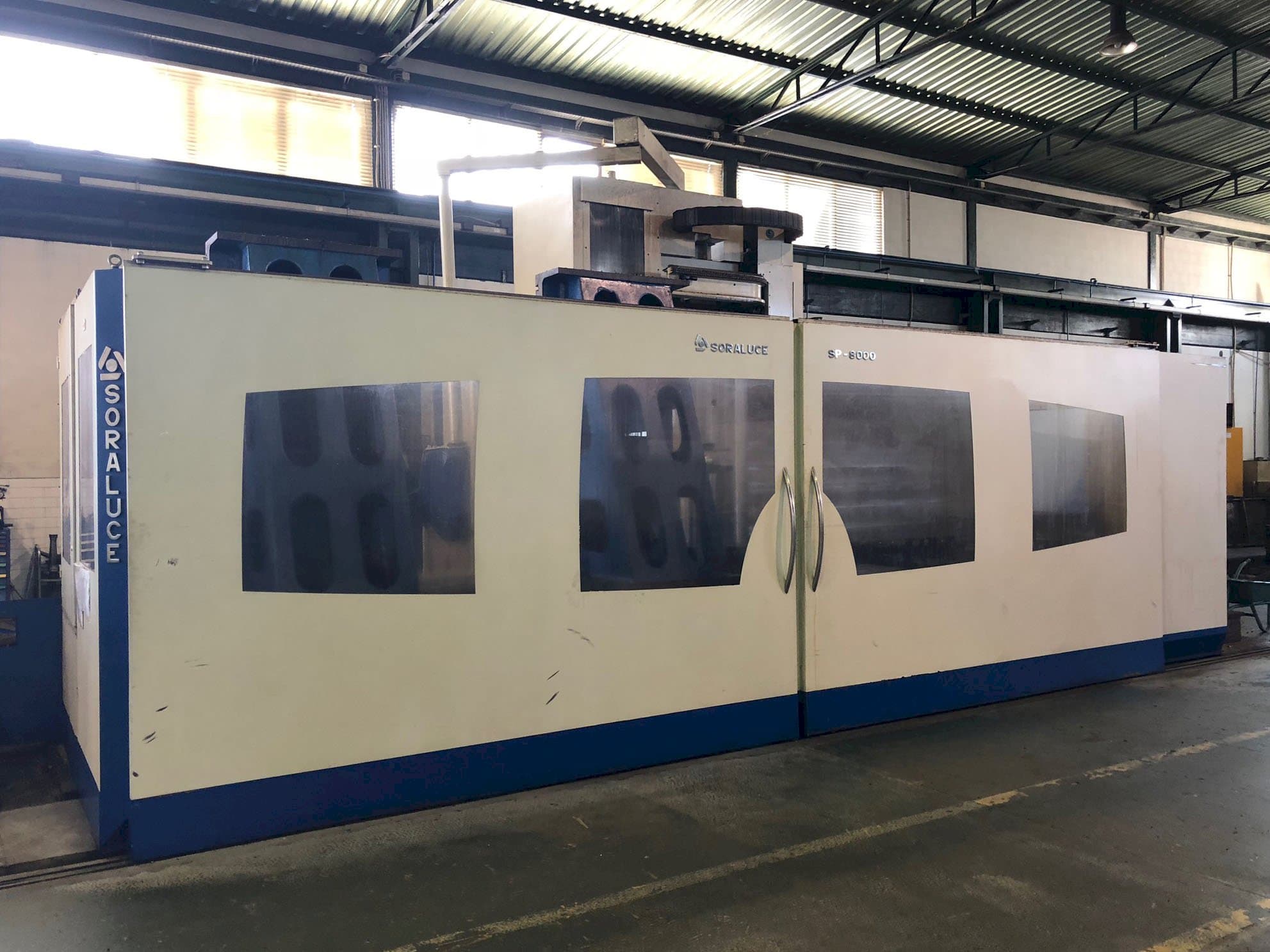 A Soraluce SP 8000  gép elölnézete