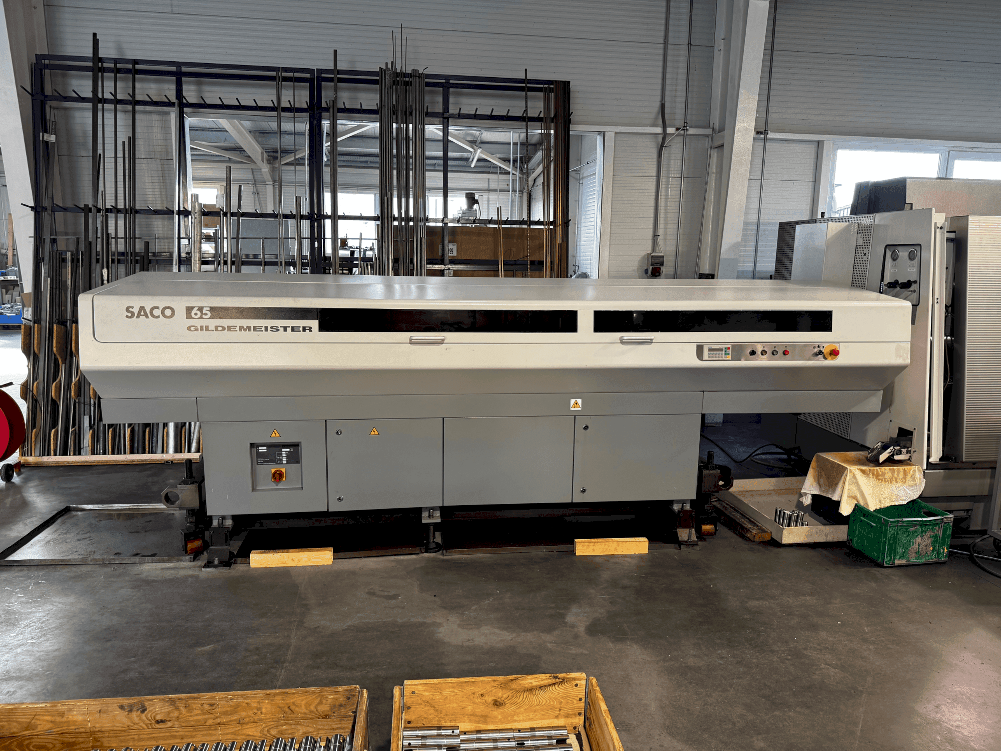 A Gildemeister CTX 420 V6 Linear  gép elölnézete