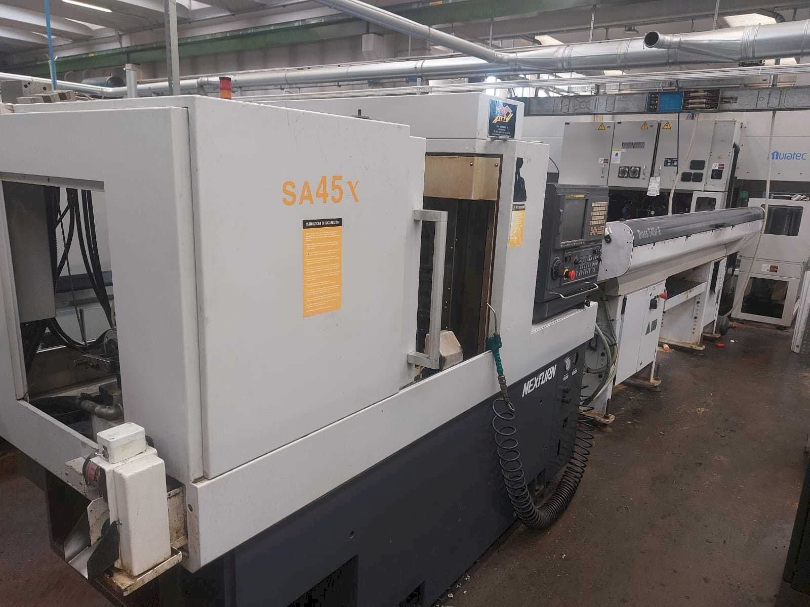 A Nexturn SA 45X  gép oldalnézete