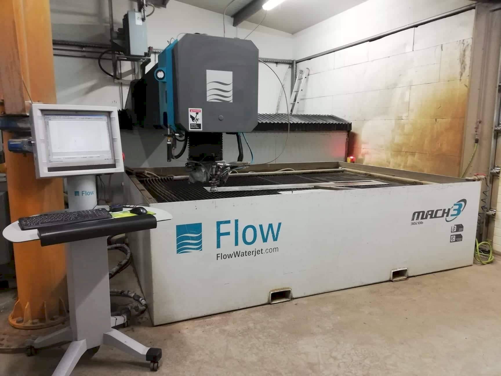 A Flow Mach3-3020b  gép elölnézete