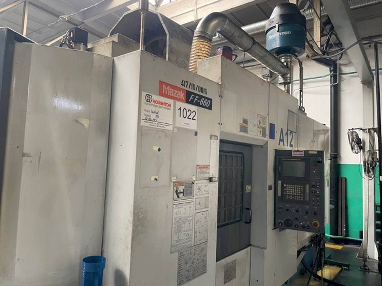 A Mazak FF-660  gép elölnézete