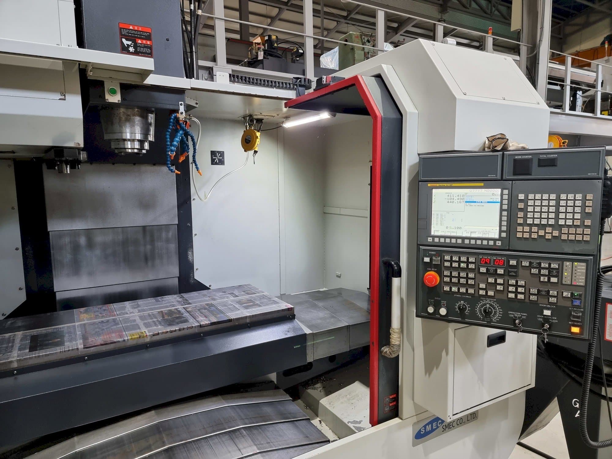 A SMEC LCV 650  gép elölnézete