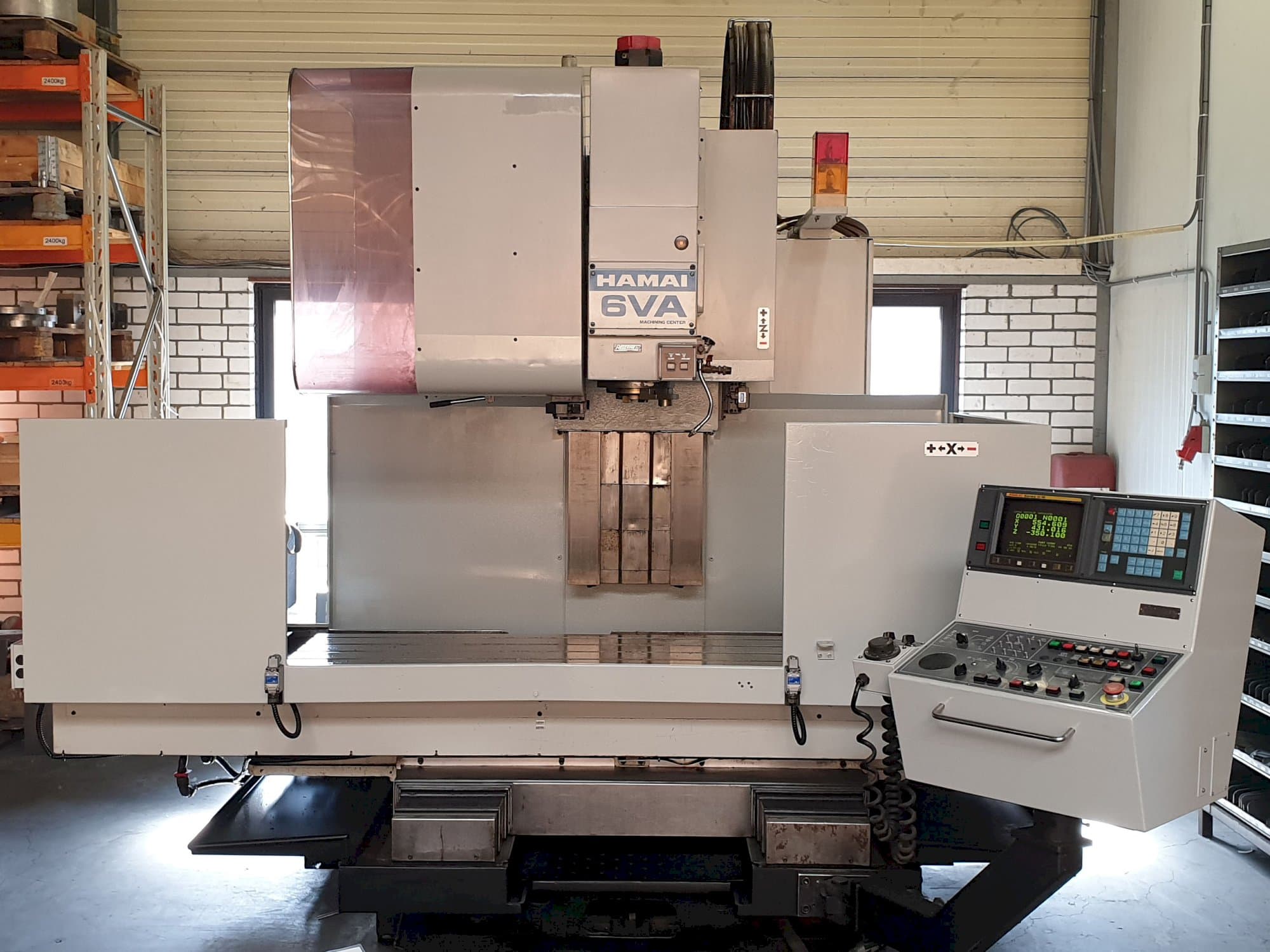 A HAMAI MC-6VA  gép elölnézete