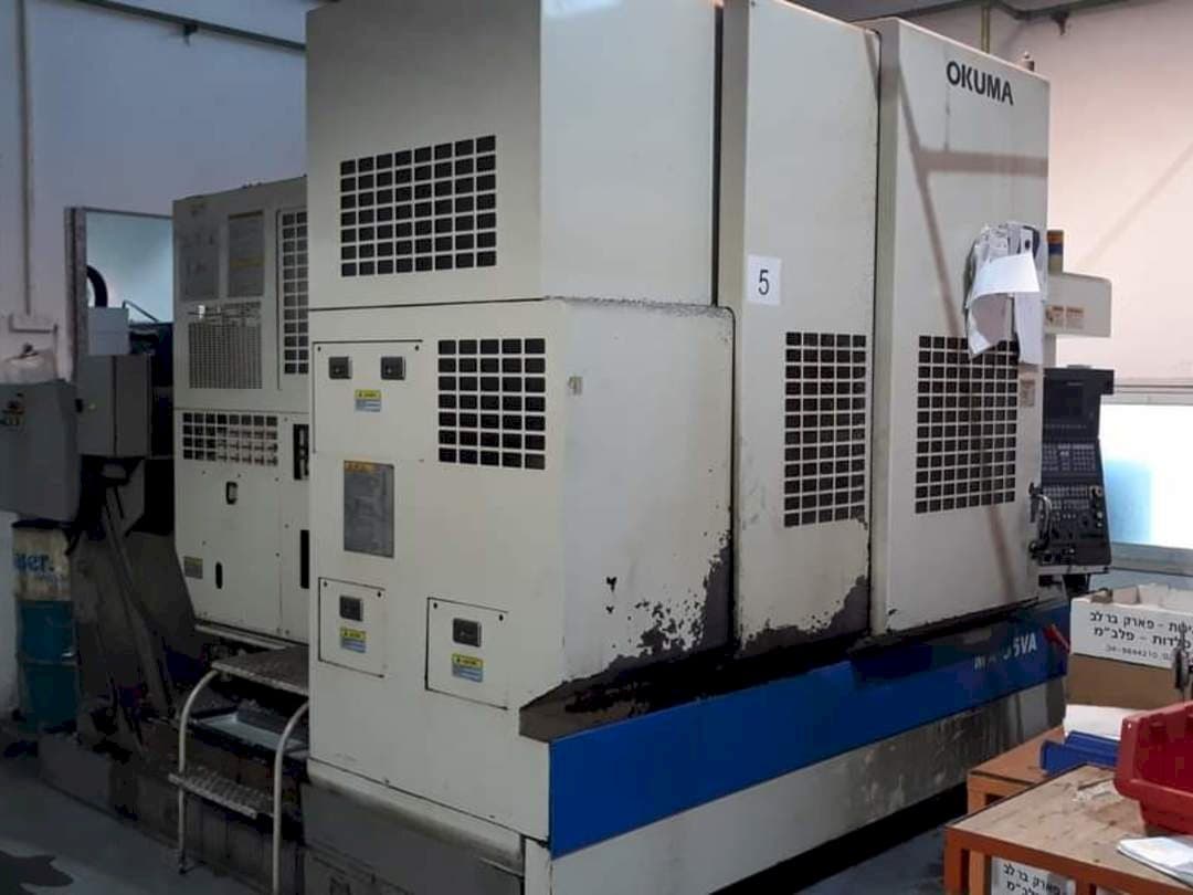 A Okuma MX-55 VA gép elölnézete