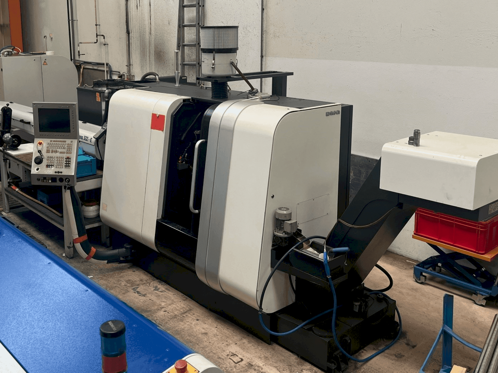 A Gildemeister Sprint 20-8  gép elölnézete