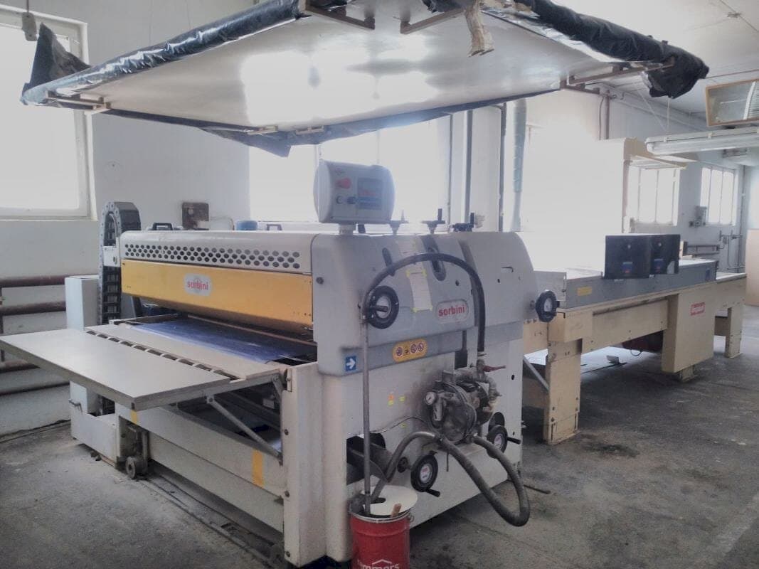 A SORBINI smartcoater sp1  gép elölnézete