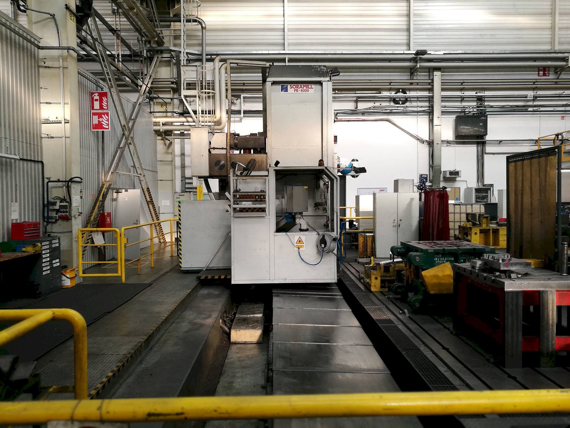 A Soraluce FR-8000  gép elölnézete