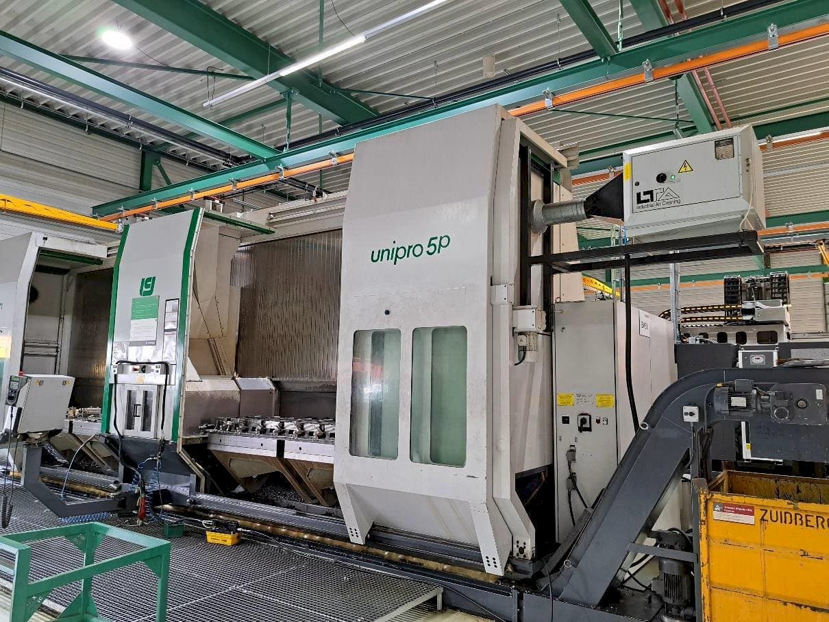 A Unisign Unipro 5P  gép elölnézete