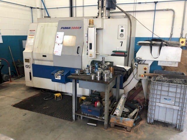 A DAEWOO Puma 2000Y  gép elölnézete