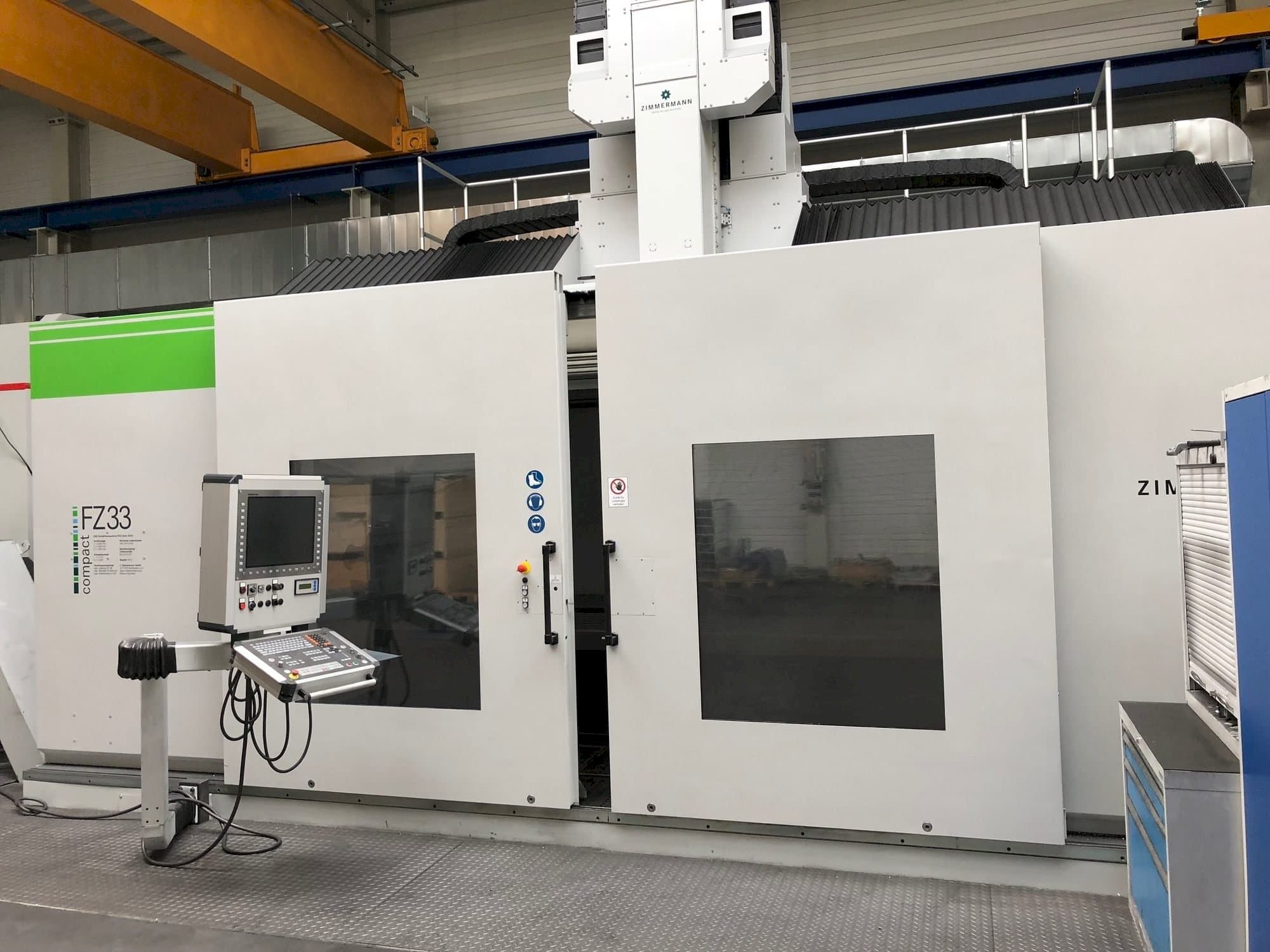 A Zimmermann FZ33C  gép elölnézete