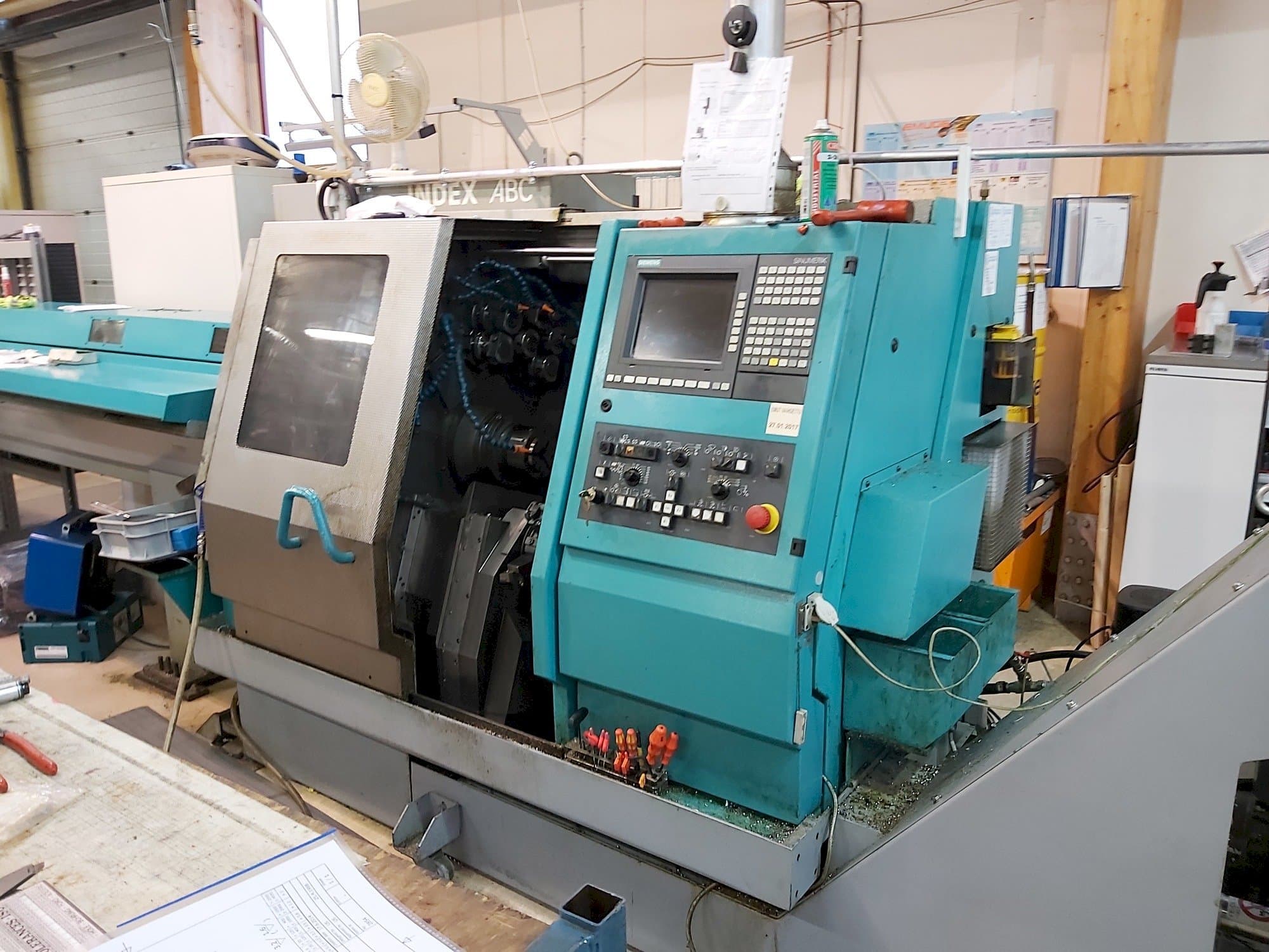 A Index ABC  gép elölnézete