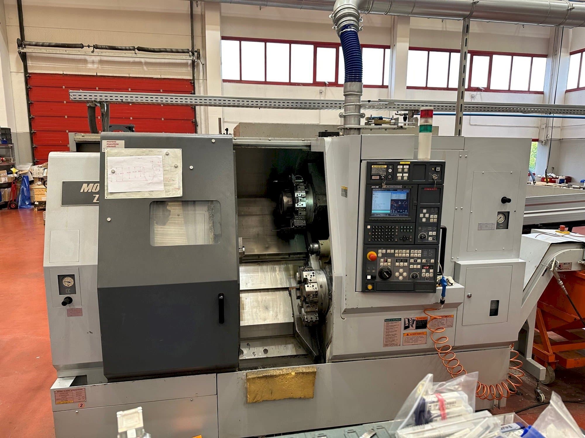 A MORI SEIKI ZL 203 MC  gép elölnézete