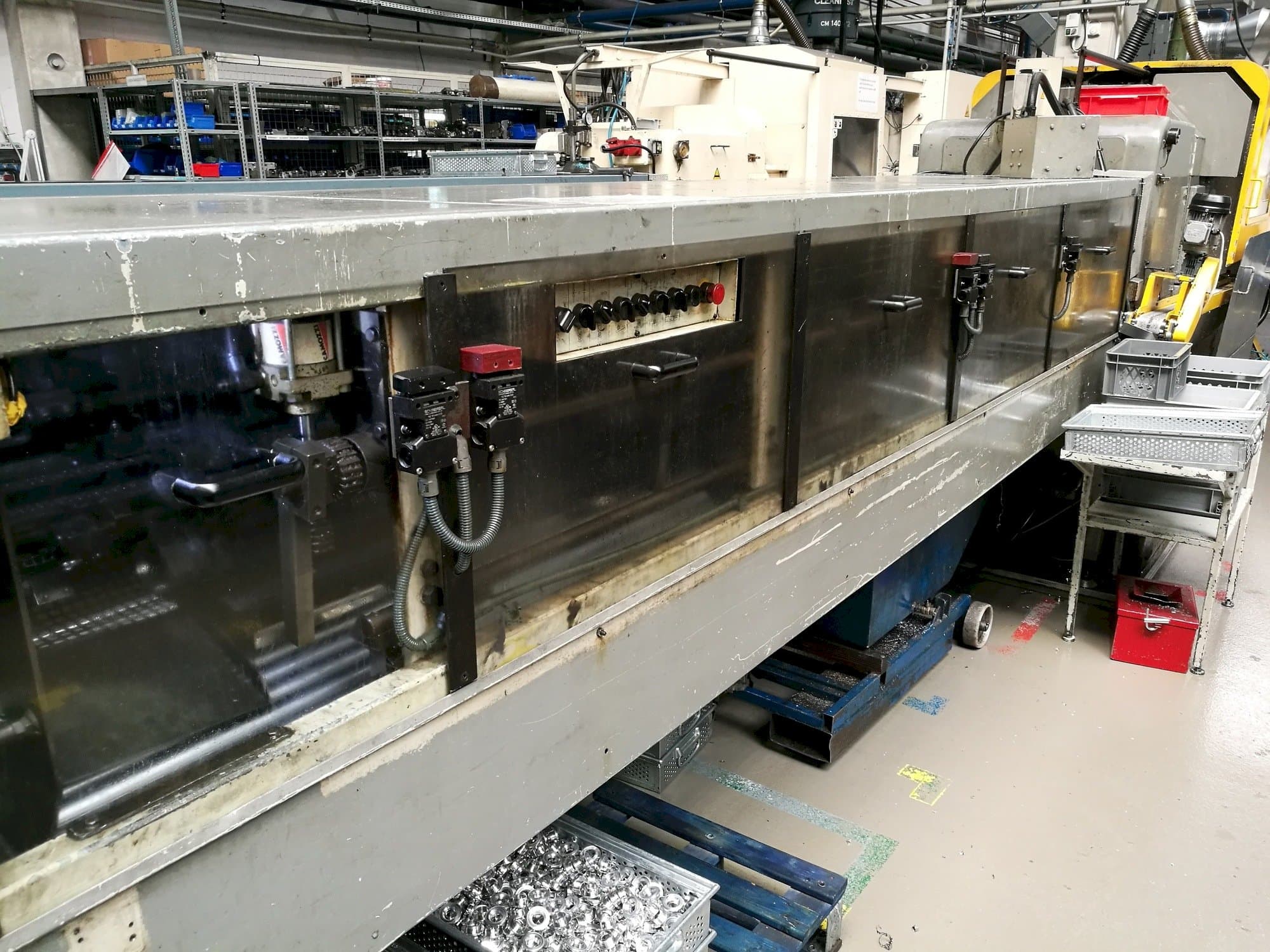 A Wickman 1  3/4"-6  gép elölnézete