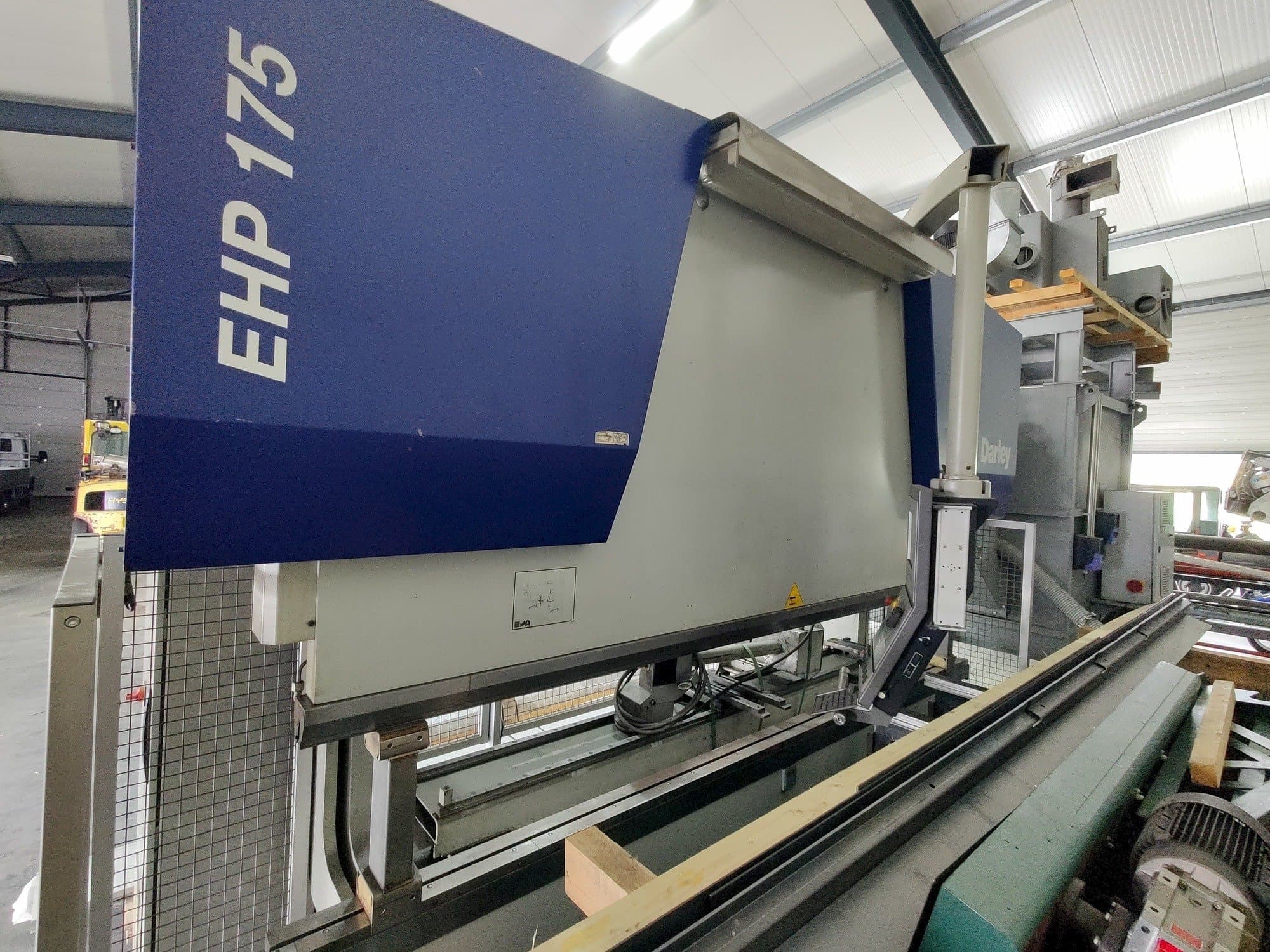 A Darley EHP 175.31/25  gép bal oldali nézete